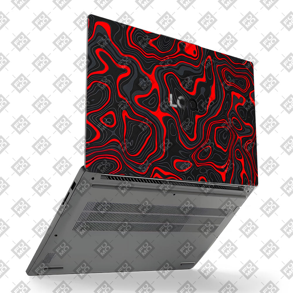 Crimson Waves Lenovo LOQ Essential 15IAX9E Laptop Skin