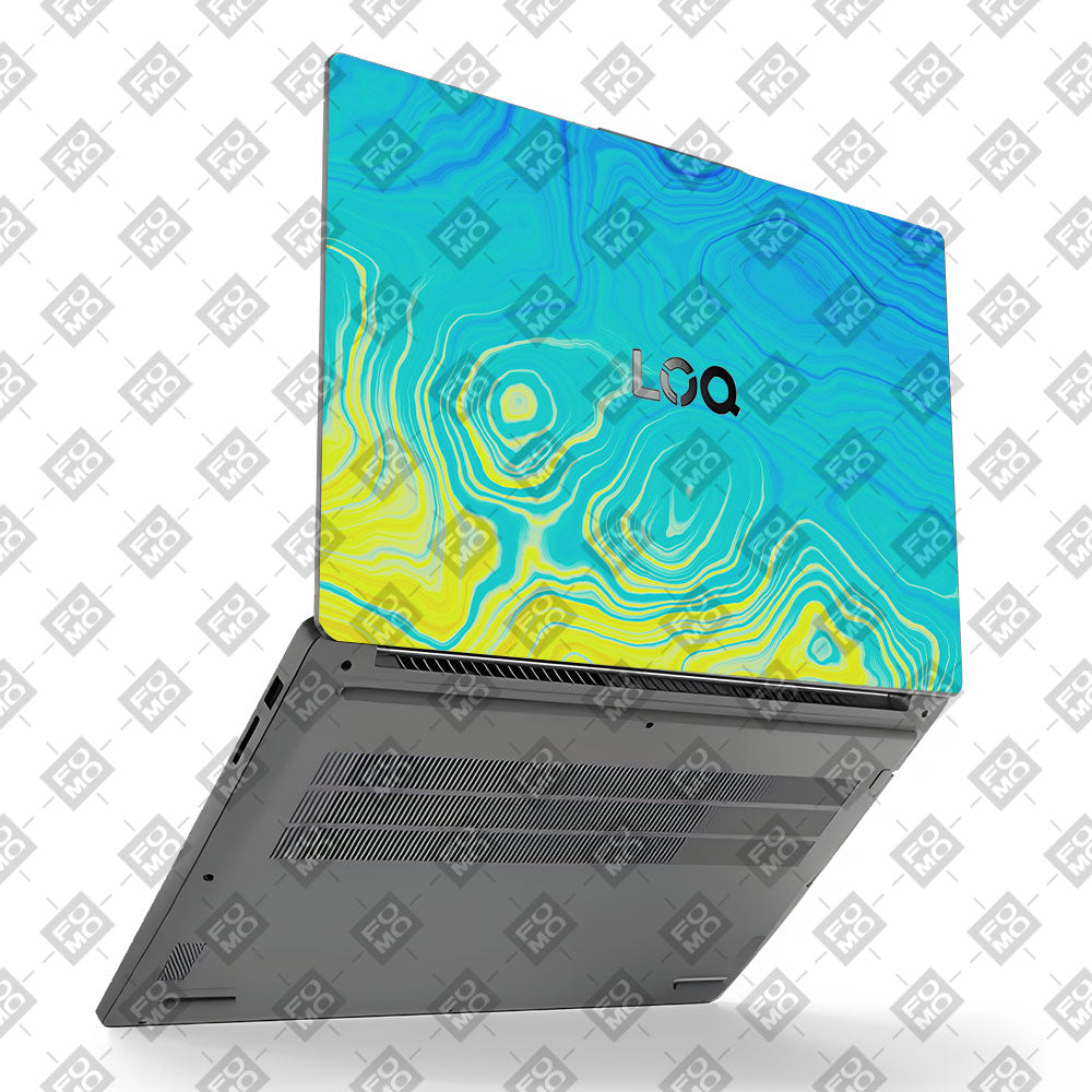 Ocean Gradient Waves Lenovo LOQ Essential 15IAX9E Laptop Skin