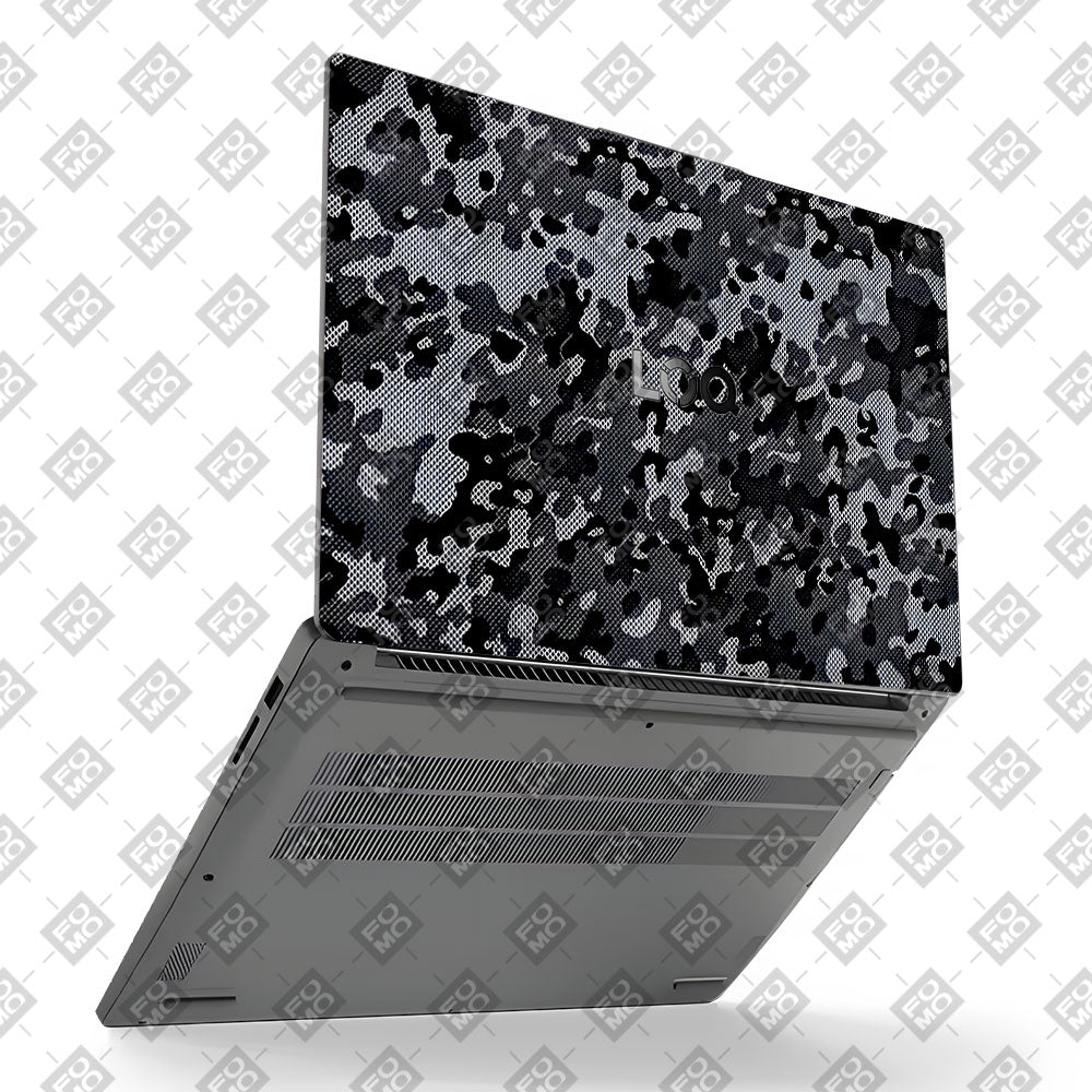 Stealth Grey Camo Lenovo LOQ Essential 15IAX9E Laptop Skin