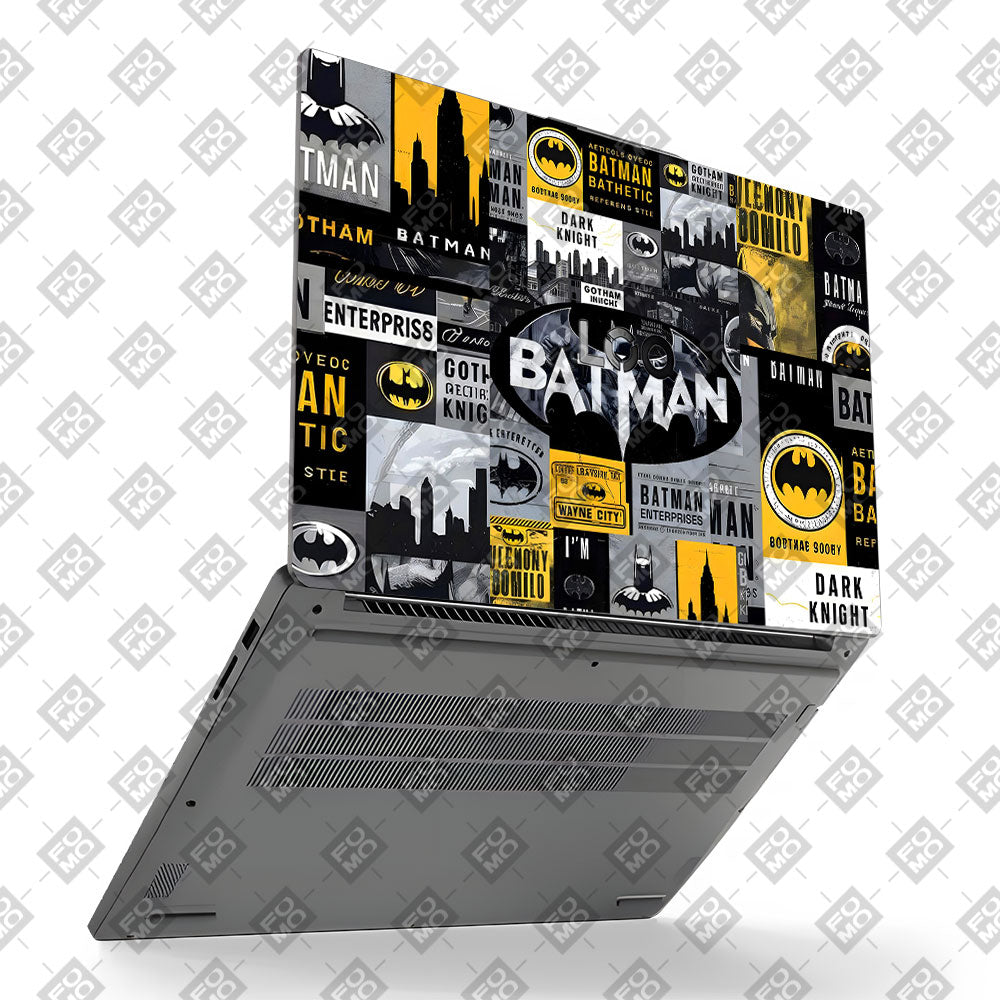 Batman Collage Lenovo LOQ Essential 15IAX9E Laptop Skin