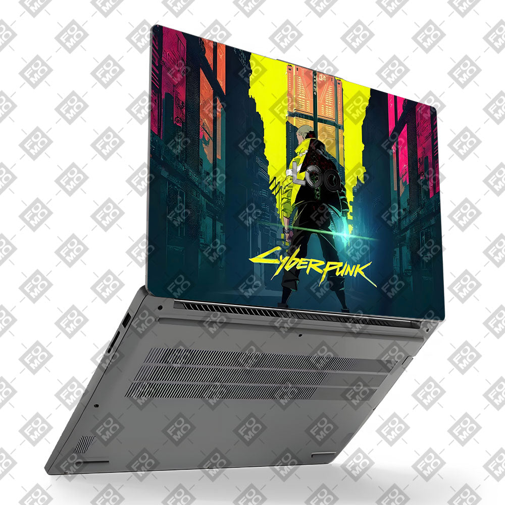 Cyberpunk Uprising Lenovo LOQ Essential 15IAX9E Laptop Skin