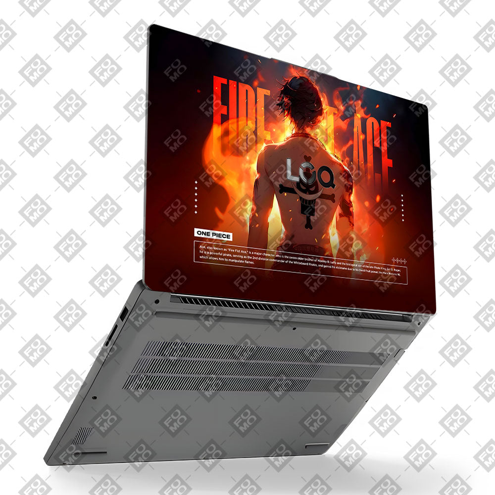 Fire Fist Ace Lenovo LOQ Essential 15IAX9E Laptop Skin