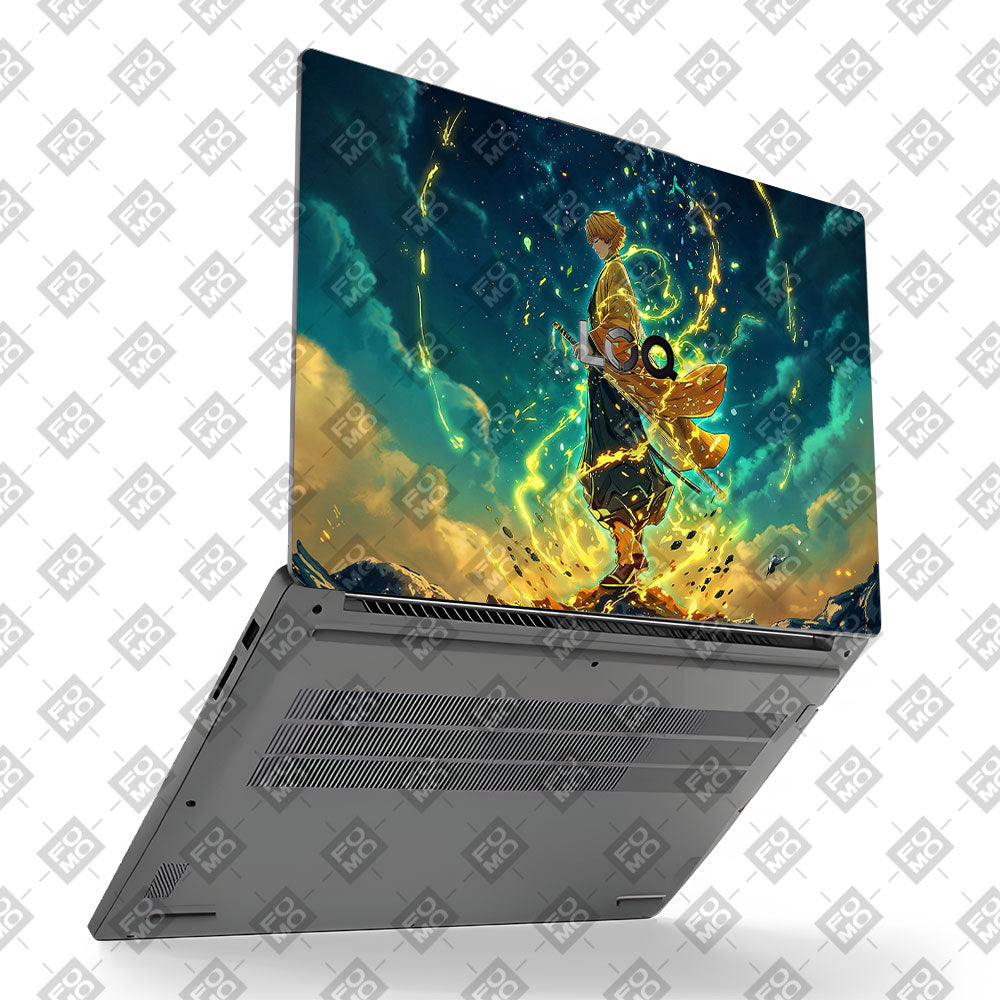 Zenitsu Thunder God Lenovo LOQ Essential 15IAX9E Laptop Skin