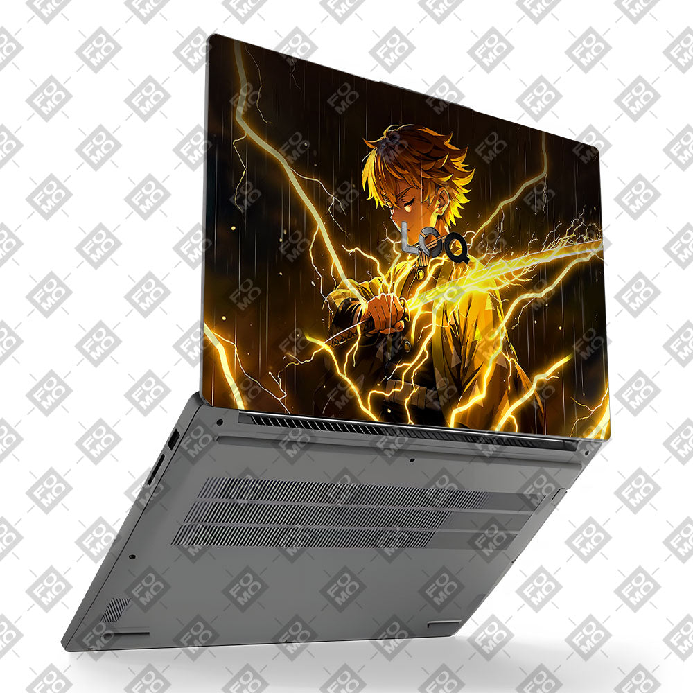 Thunder Soul Lightning Zenitsu Lenovo LOQ Essential 15IAX9E Laptop Skin
