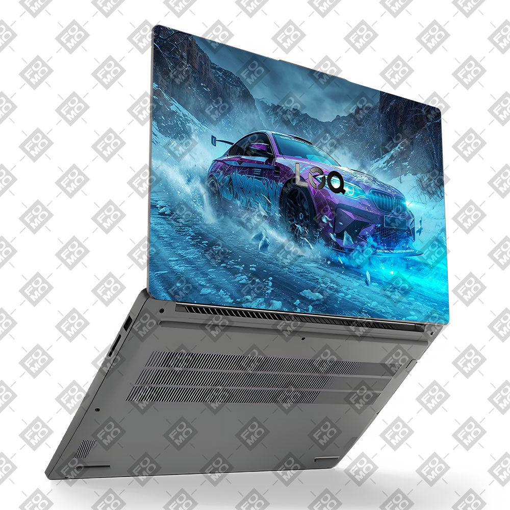 BMW Neon Drift Lenovo LOQ Essential 15IAX9E Laptop Skin