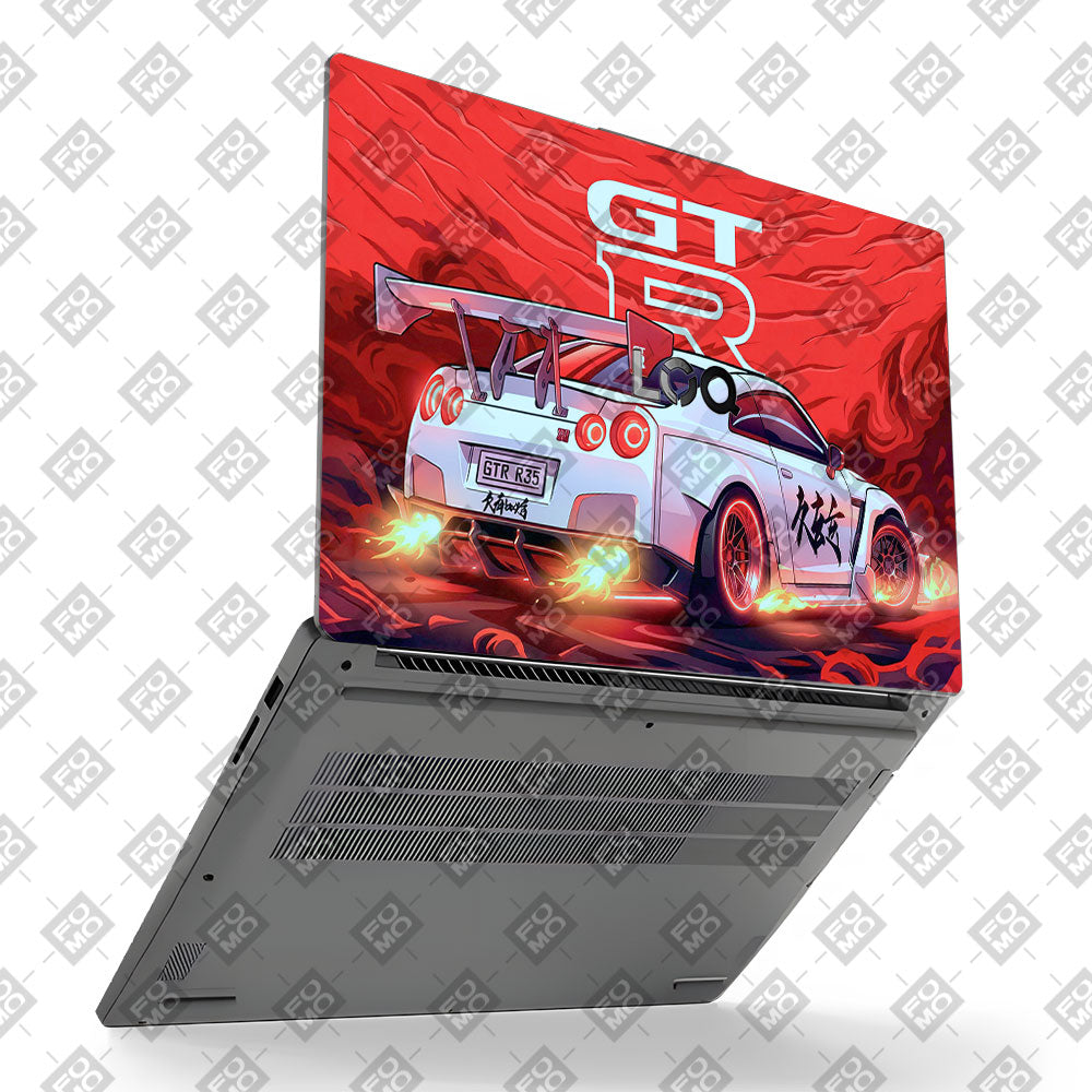 Nissan GTR Turbo Performance Edition Lenovo LOQ Essential 15IAX9E Laptop Skin