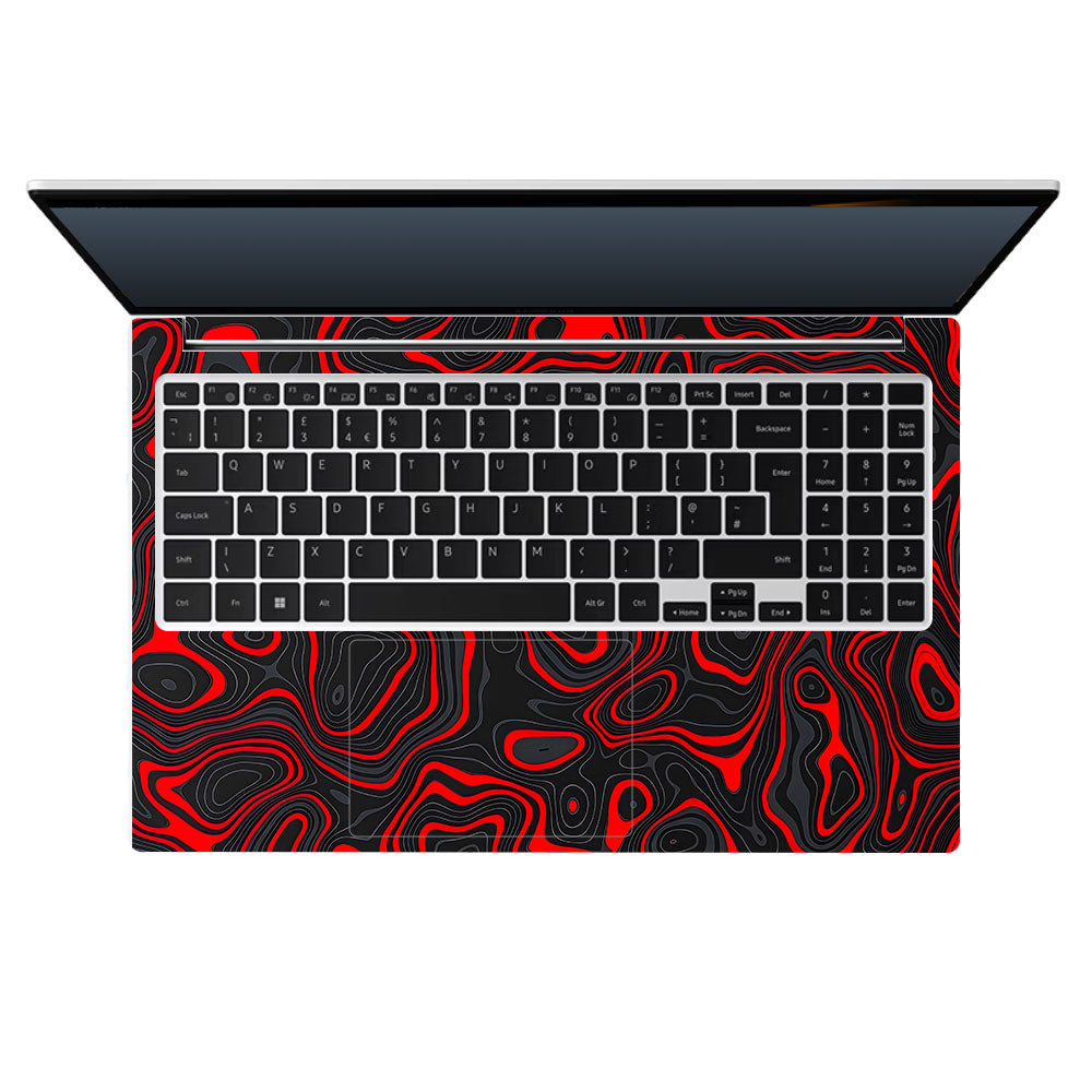 Crimson Waves Samsung Galaxy Book 4 15.6 Laptop Skin