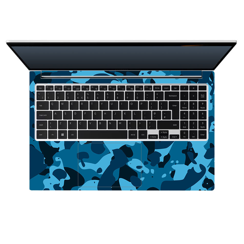 Deep Ocean Camo Samsung Galaxy Book 4 15.6 Laptop Skin