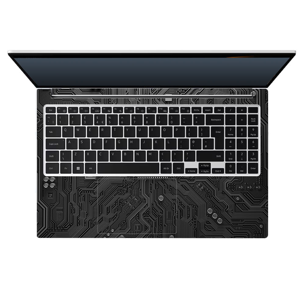 FOMO Circuit Dark Mode Samsung Galaxy Book 4 15.6 Laptop Skin