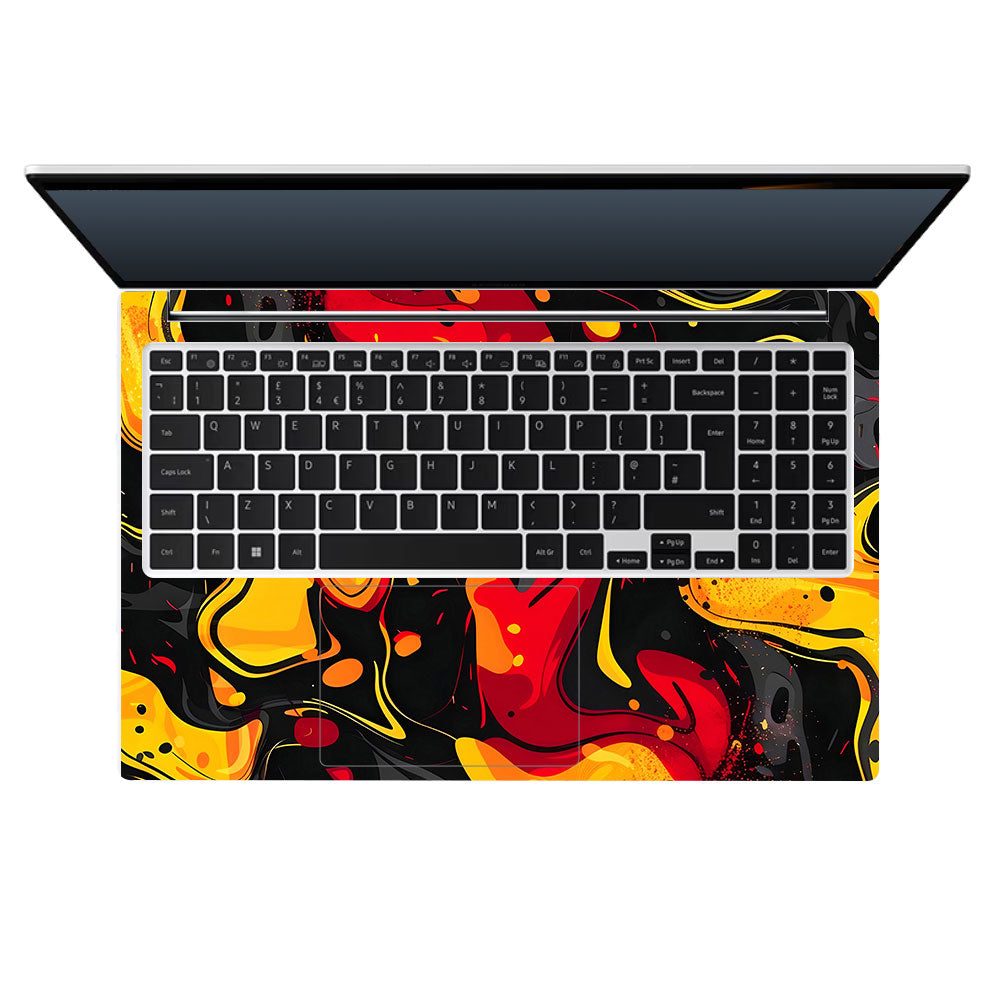 Lava Burst Samsung Galaxy Book 4 15.6 Laptop Skin