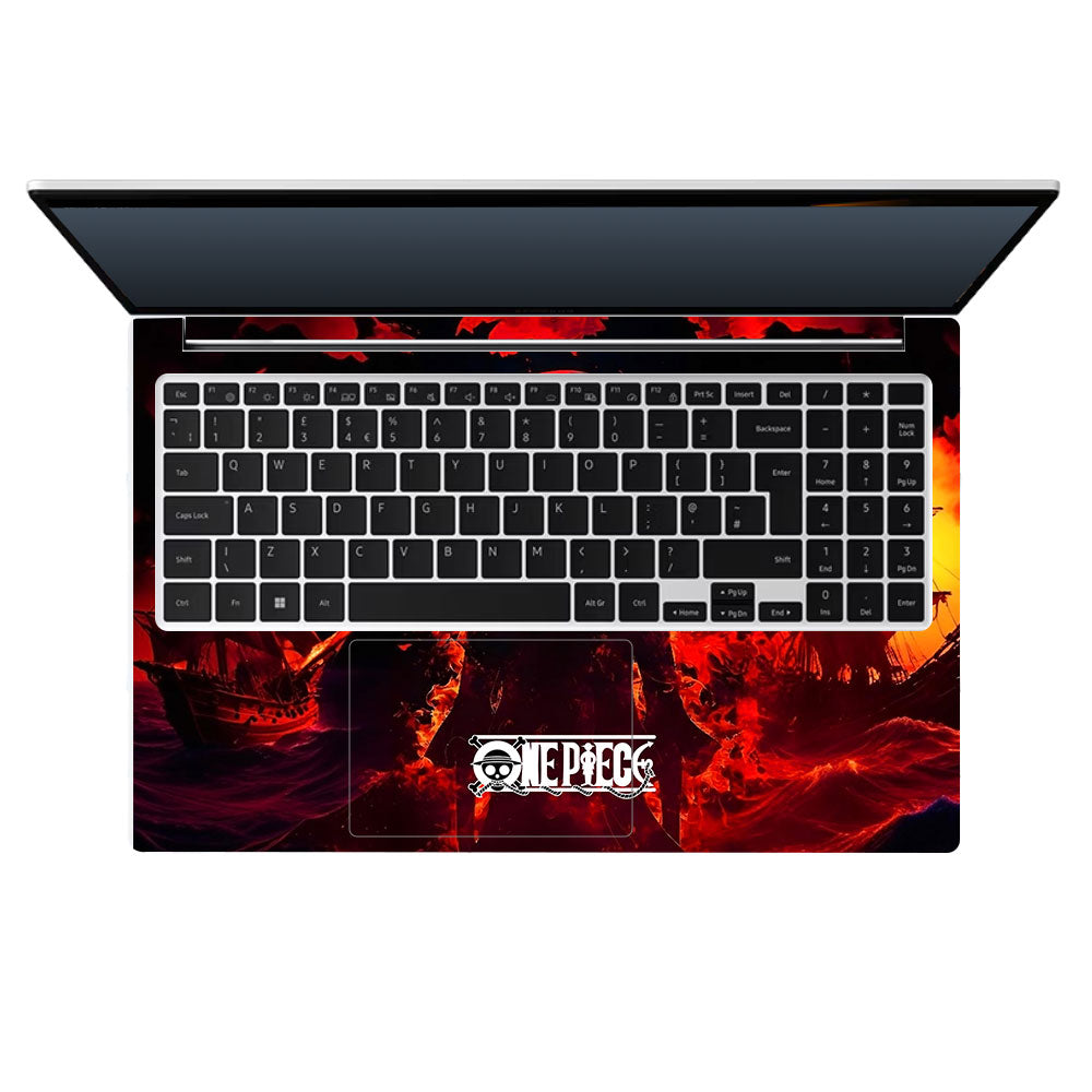 Luffy's Burning Tide Samsung Galaxy Book 4 15.6 Laptop Skin