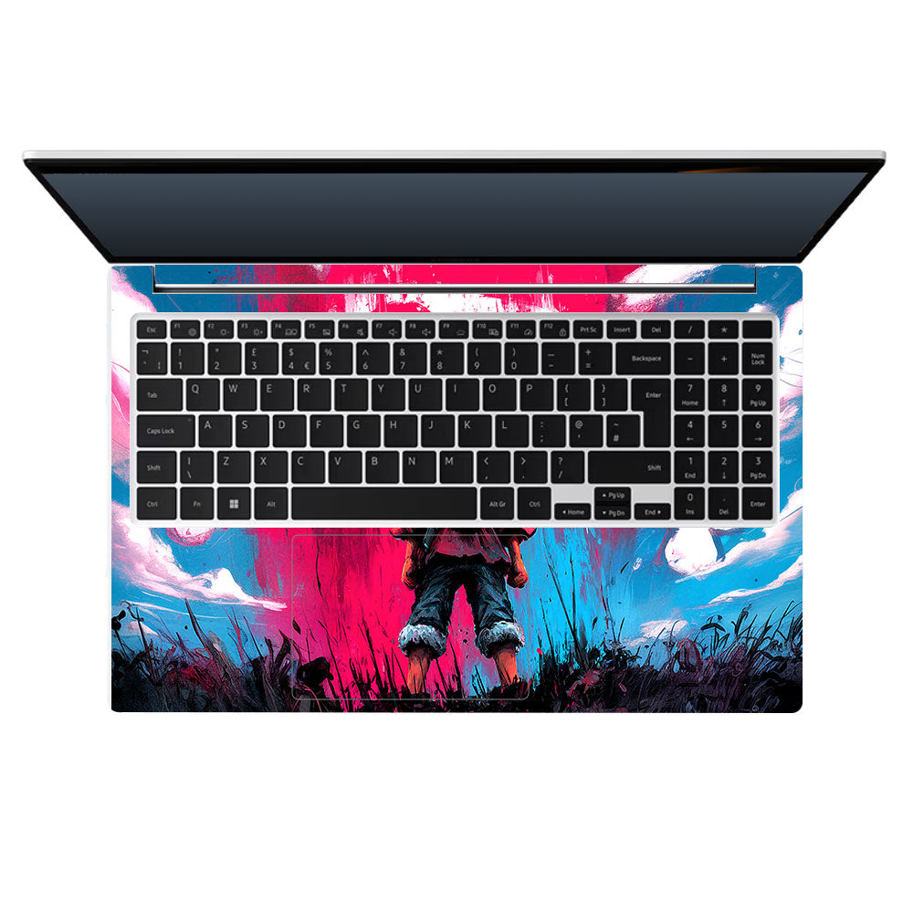 Straw Hat Graffiti One Piece Samsung Galaxy Book 4 15.6 Laptop Skin