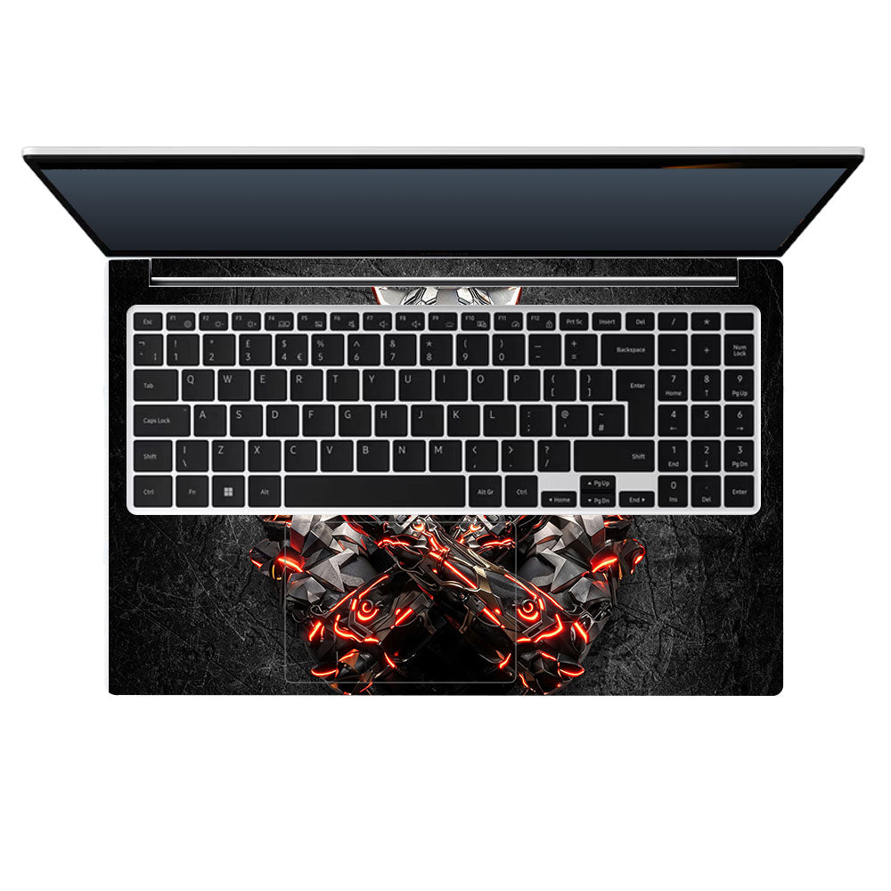 Black Panther Glowing Fury Samsung Galaxy Book 4 15.6 Laptop Skin