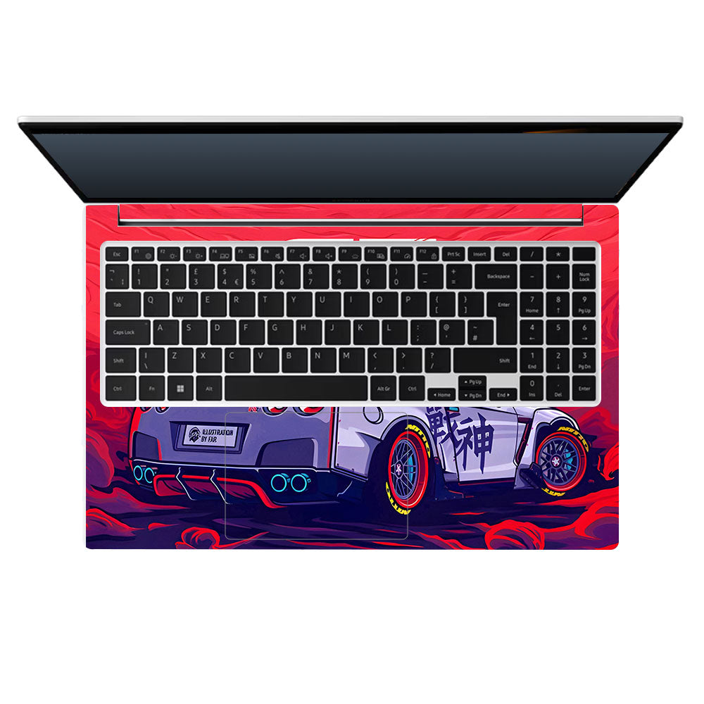 Nissan GTR Racing Edition Samsung Galaxy Book 4 15.6 3D Laptop Skin