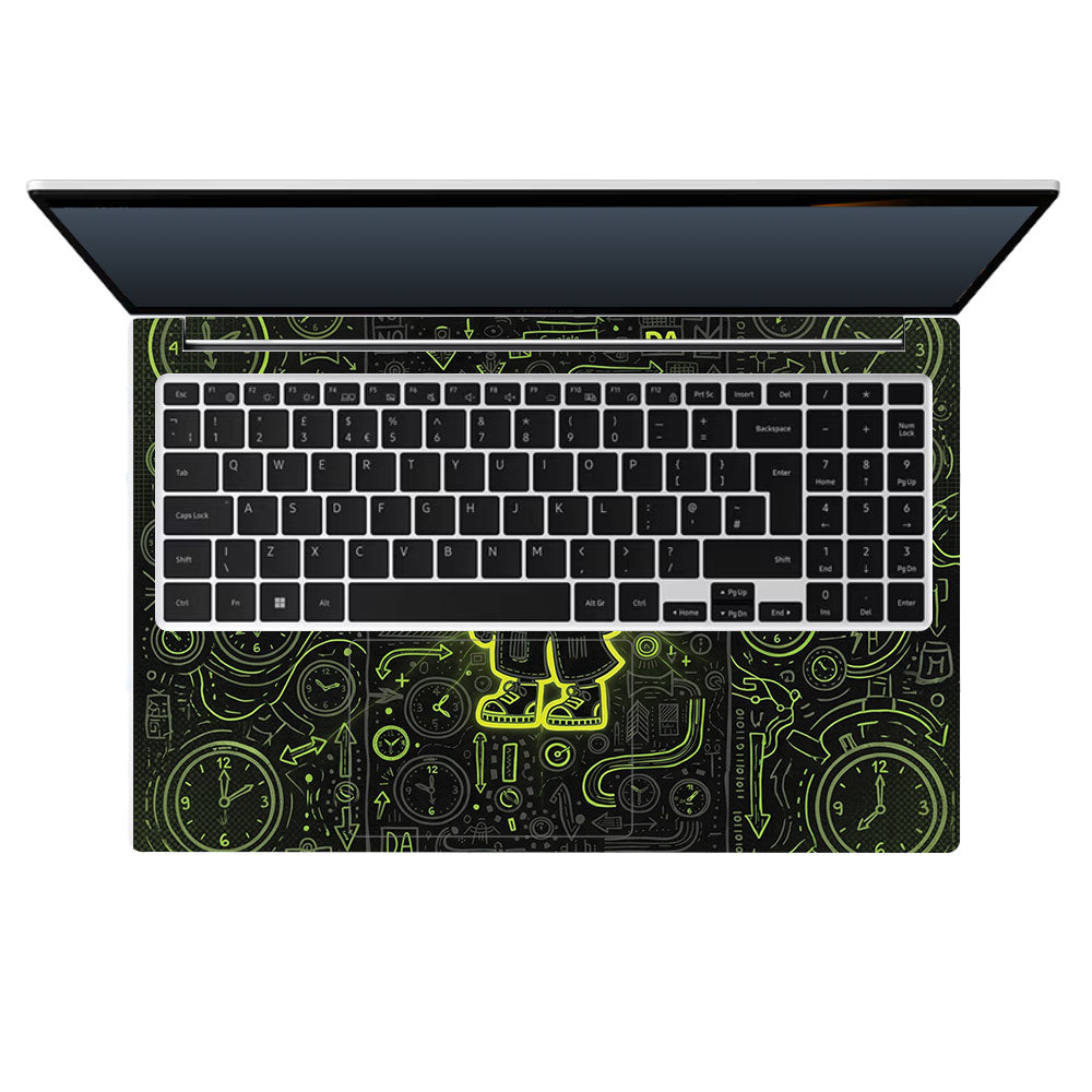 Watch Dog Alert Samsung Galaxy Book 4 15.6 3D Laptop Skin