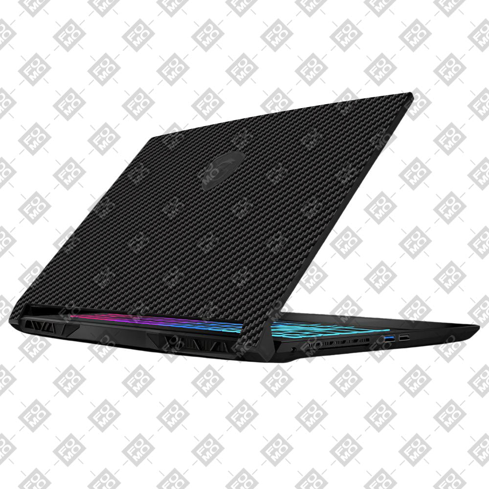 Textured Carbon Fibre MSI Katana 15 B13V Laptop Skin