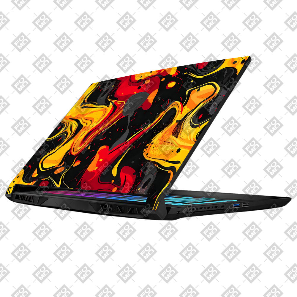Lava Burst MSI Katana 15 B13V Laptop Skin
