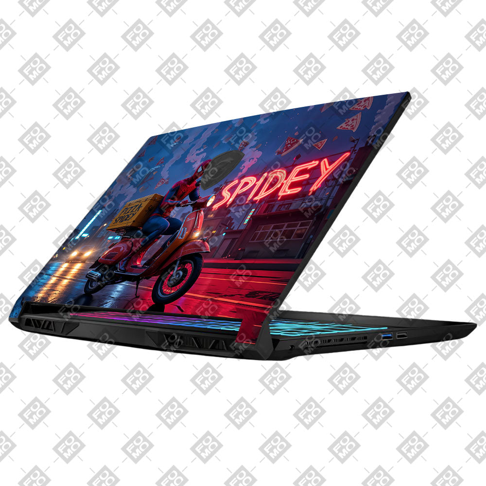 Pizza Spidey MSI Katana 15 B13V Laptop Skin