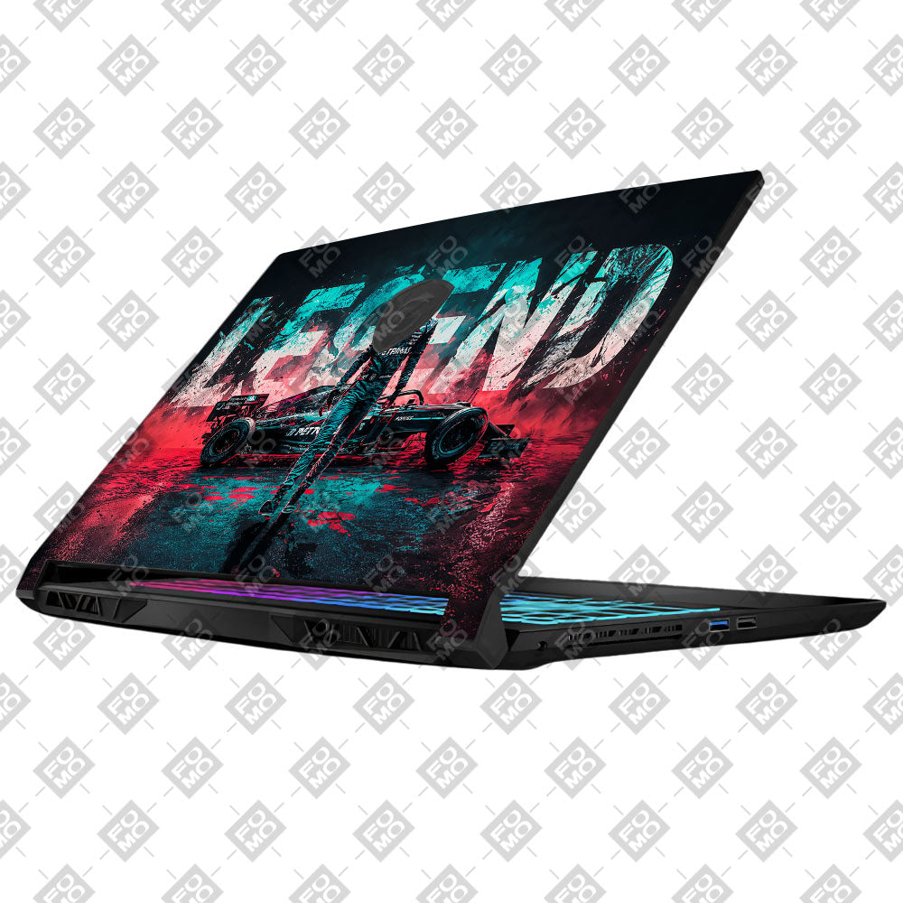 F1 Legend Racer MSI Katana 15 B13V Laptop Skin