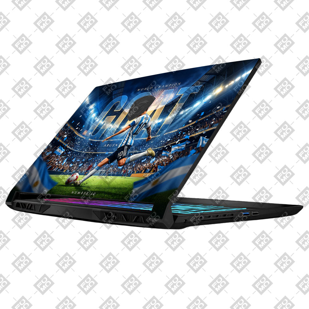 Messi World Champ Energy MSI Katana 15 B13V Laptop Skin