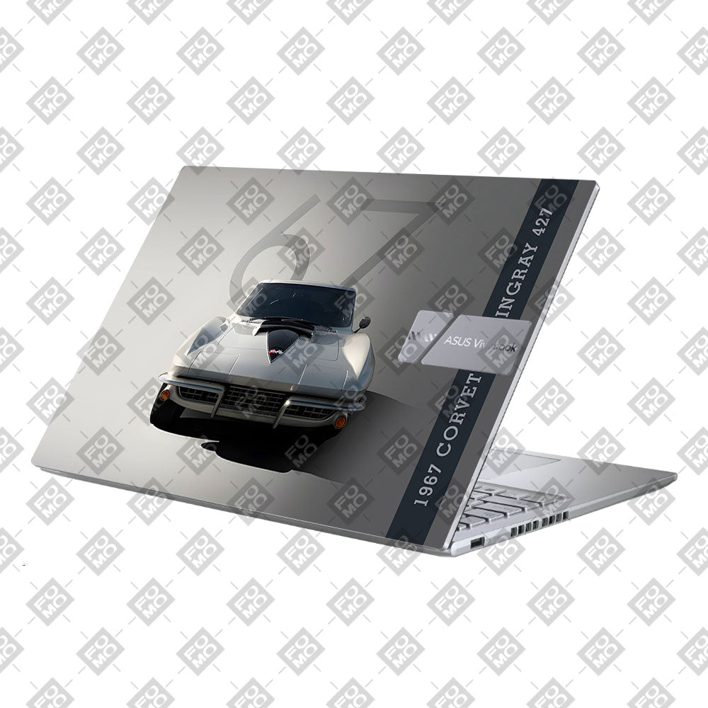 Retro Muscle Car Asus Vivobook X1605ZA Laptop Skin