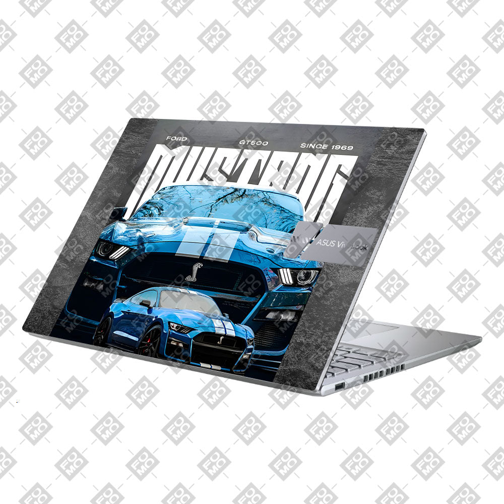 Racing Stripe Muscle Asus Vivobook X1605ZA Laptop Skin