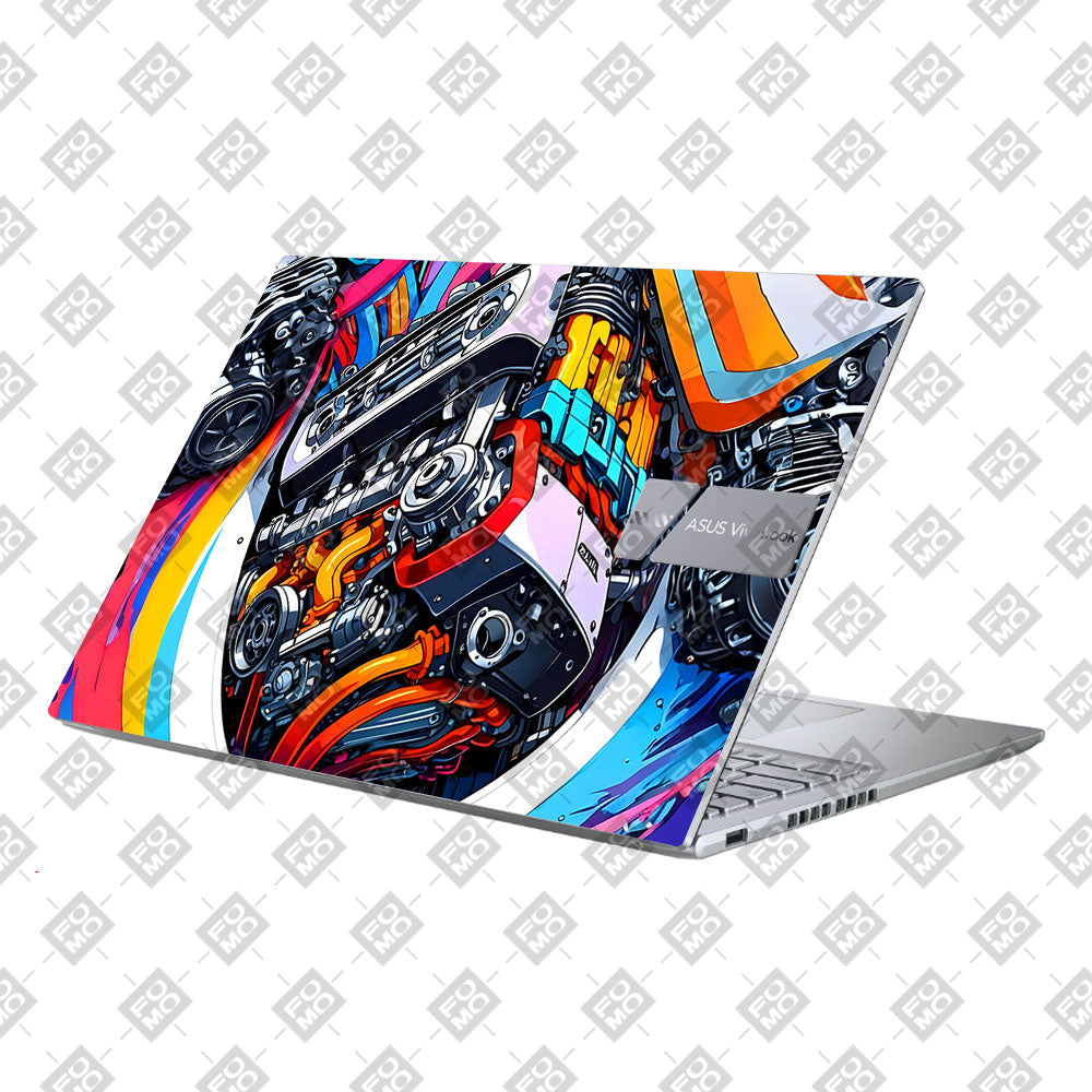 Power in Motion Asus Vivobook X1605ZA Laptop Skin