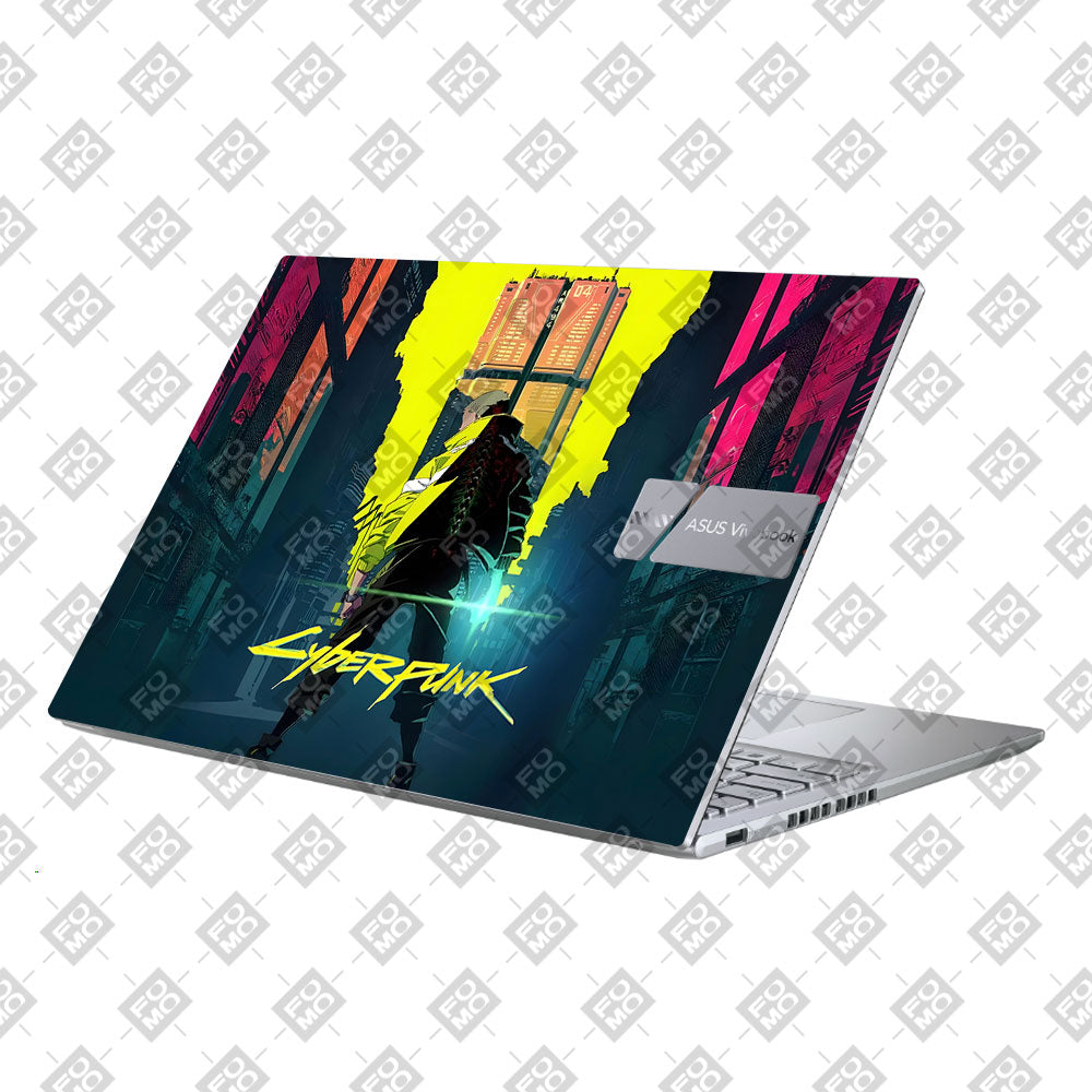 Cyberpunk Uprising Asus Vivobook X1605ZA Laptop Skin