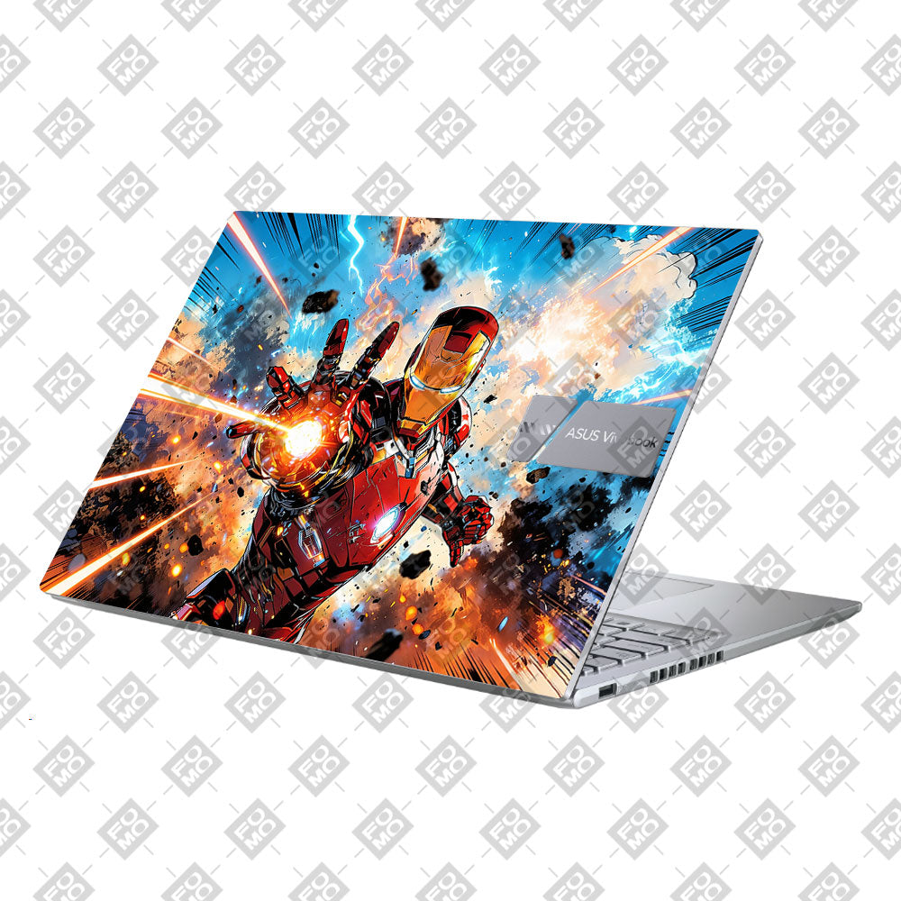 Iron Impact The Arc Reactor Asus Vivobook X1605ZA Laptop Skin