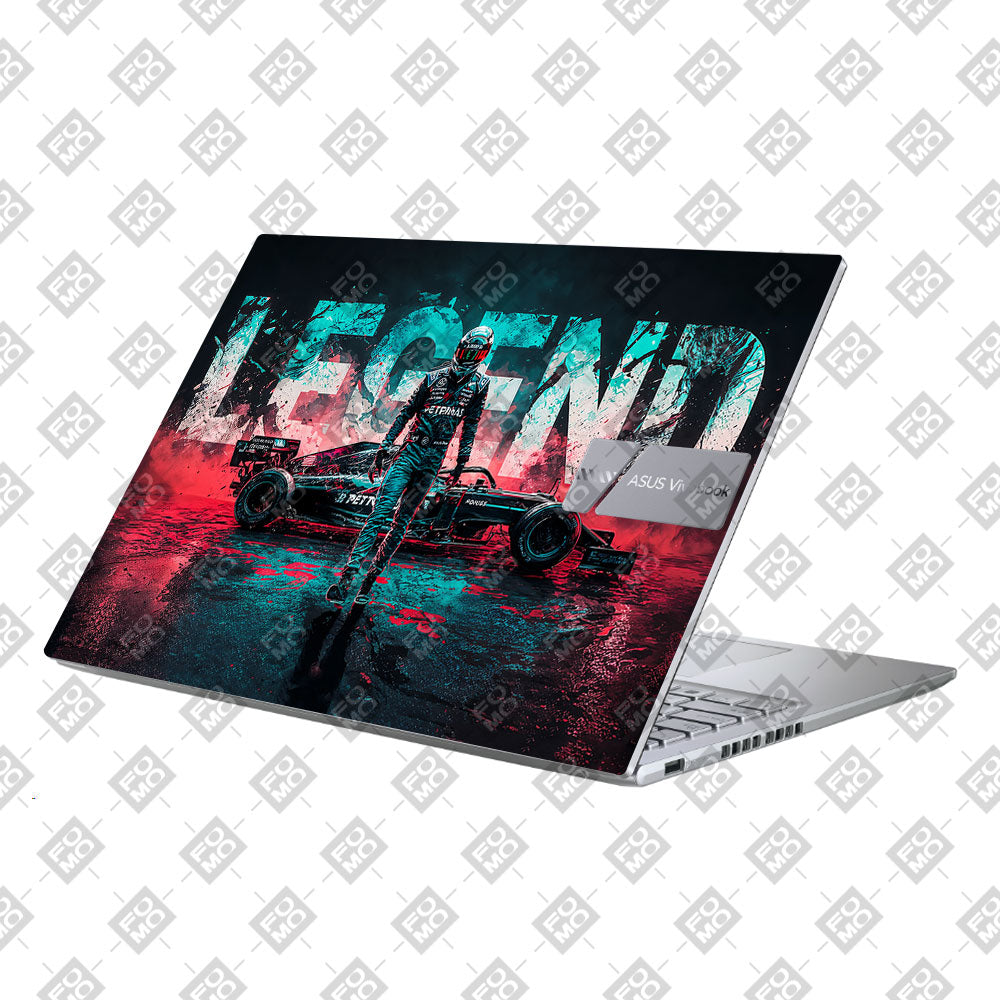 F1 Legend Racer Asus Vivobook X1605ZA Laptop Skin