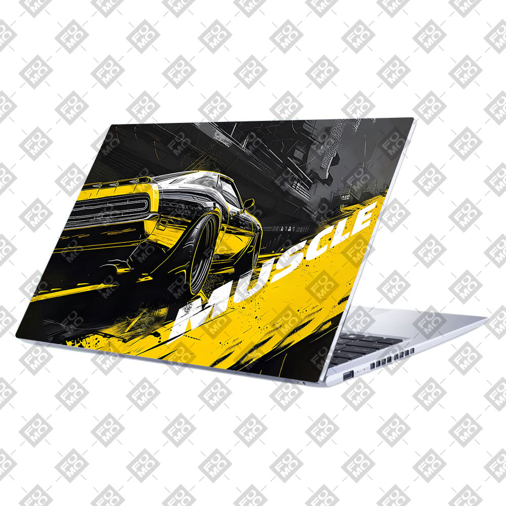 Black Muscle Asus Vivobook 15 X1502ZA Laptop Skin