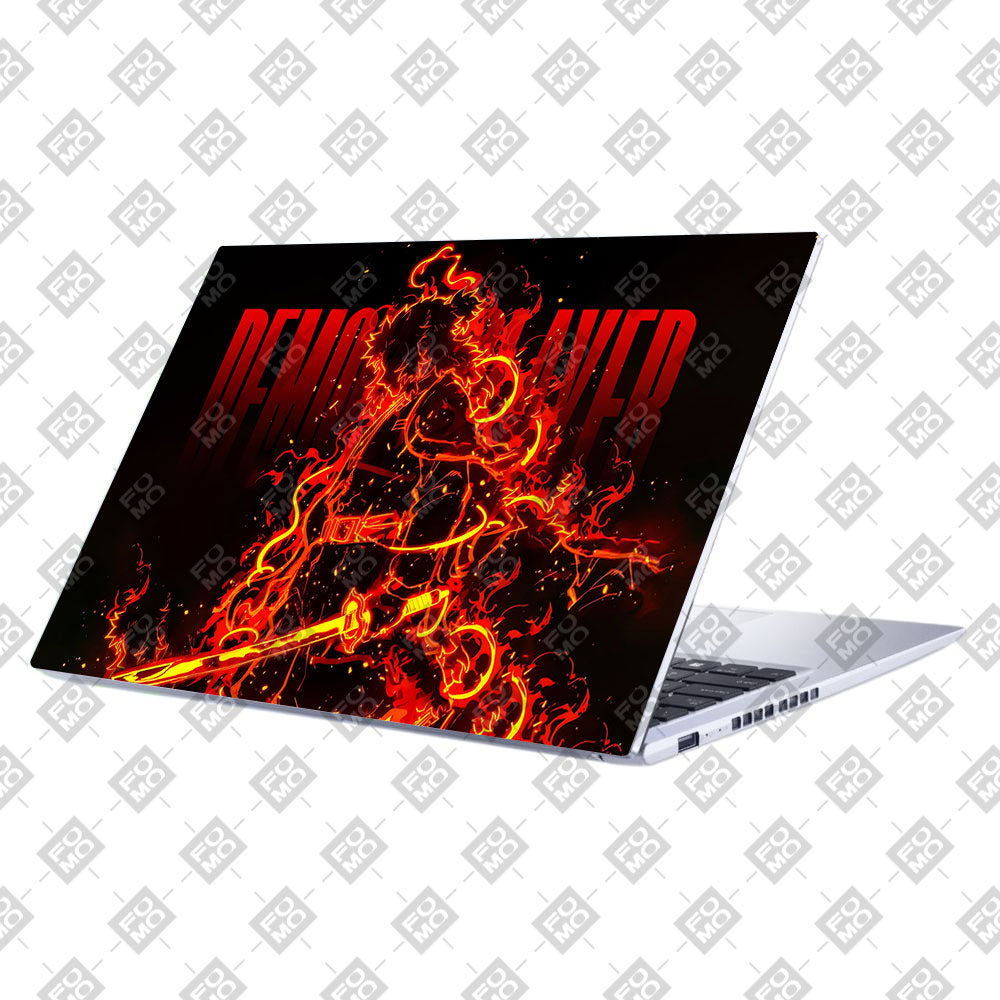 Rengoku Blazing Inferno Asus Vivobook 15 X1502ZA Laptop Skin