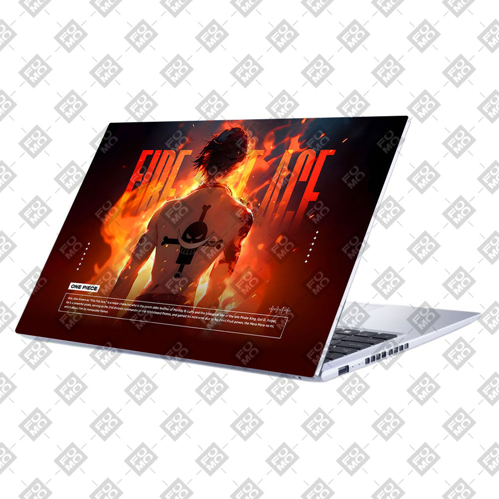 Anime Fire Pirate Asus Vivobook 15 X1502ZA Laptop Skin