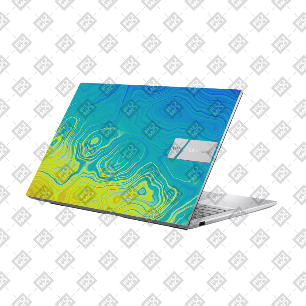 Ocean Gradient Waves Asus Vivobook 15 X1504ZA Laptop Skin