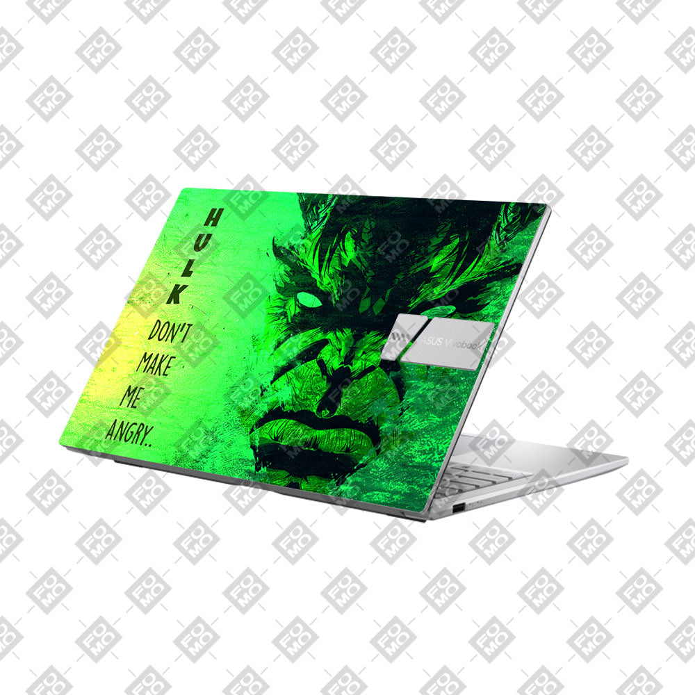 Hulk Don't Make Me Angry Asus Vivobook 15 X1504ZA Laptop Skin
