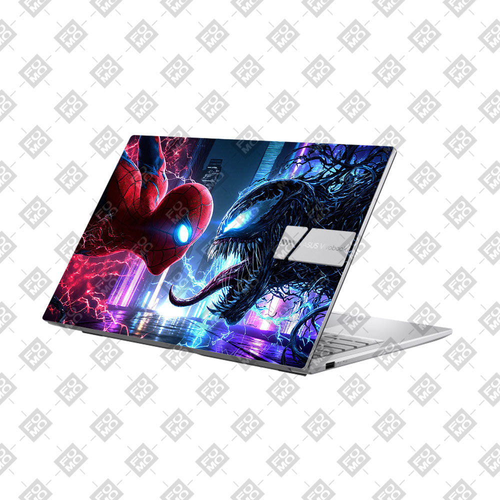 Spiderman vs Venom Showdown Asus Vivobook 15 X1504ZA Laptop Skin