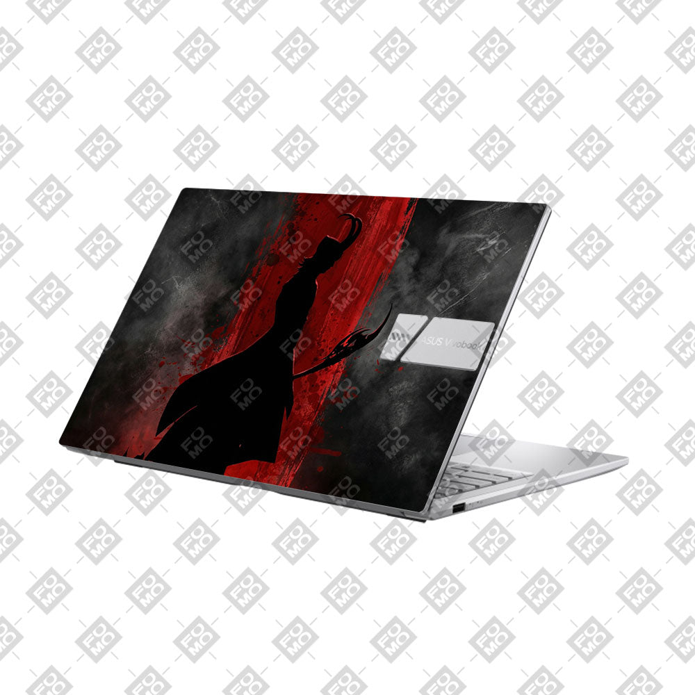 Loki Silhouette Red Strike Asus Vivobook 15 X1504ZA Laptop Skin