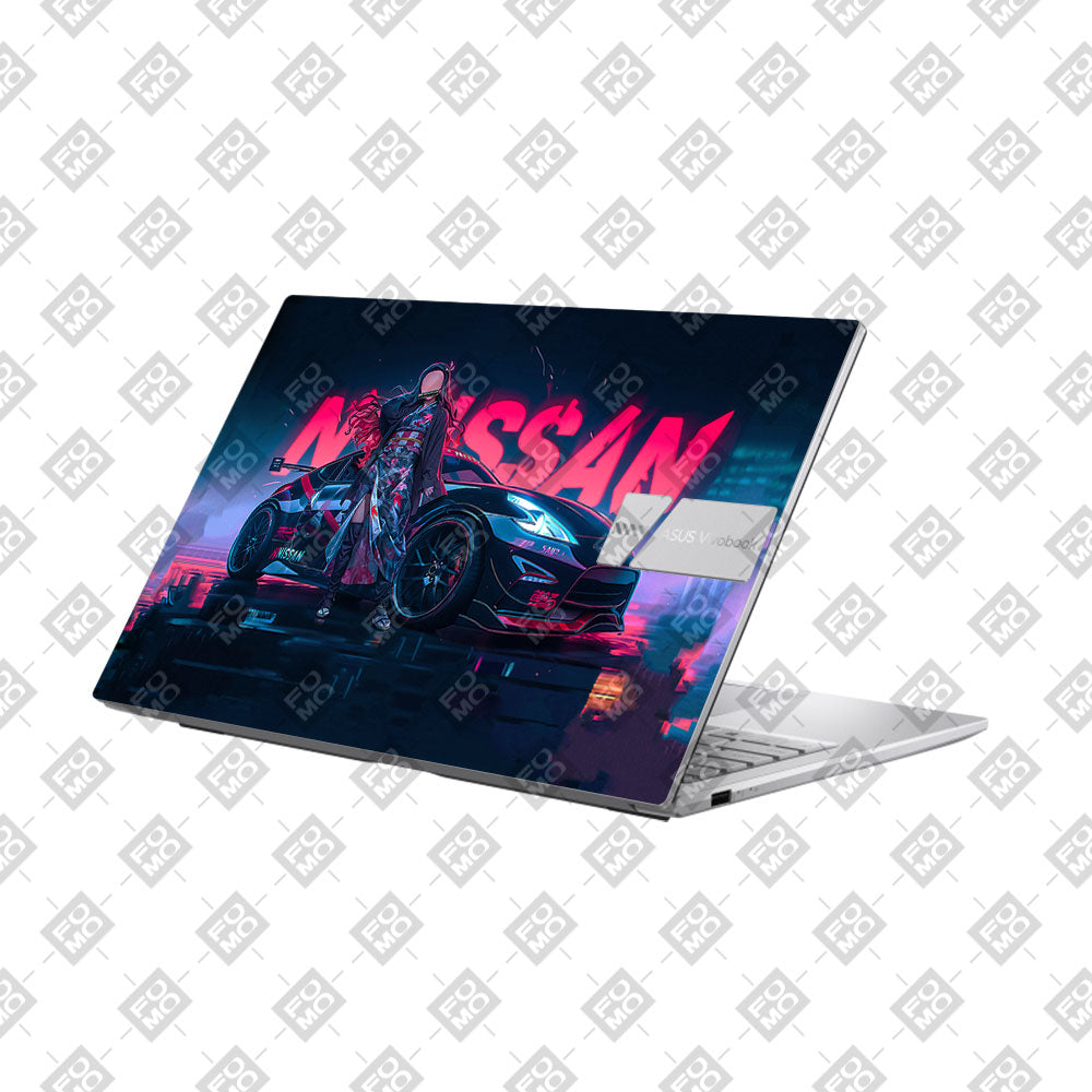 Neon Bloom Nezuko Racer Asus Vivobook 15 X1504ZA Laptop Skin