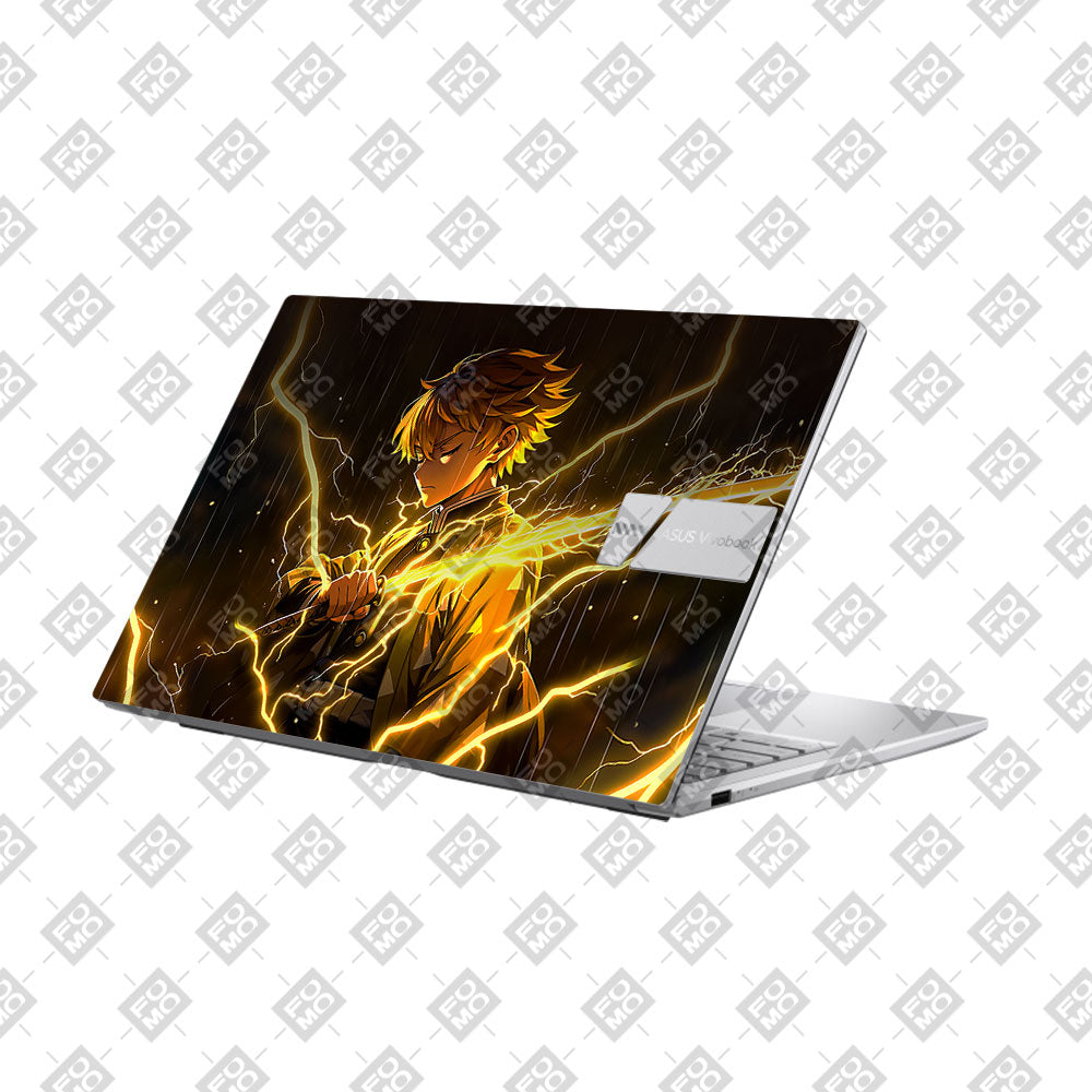 Thunder Soul Lightning Zenitsu Asus Vivobook 15 X1504ZA Laptop Skin