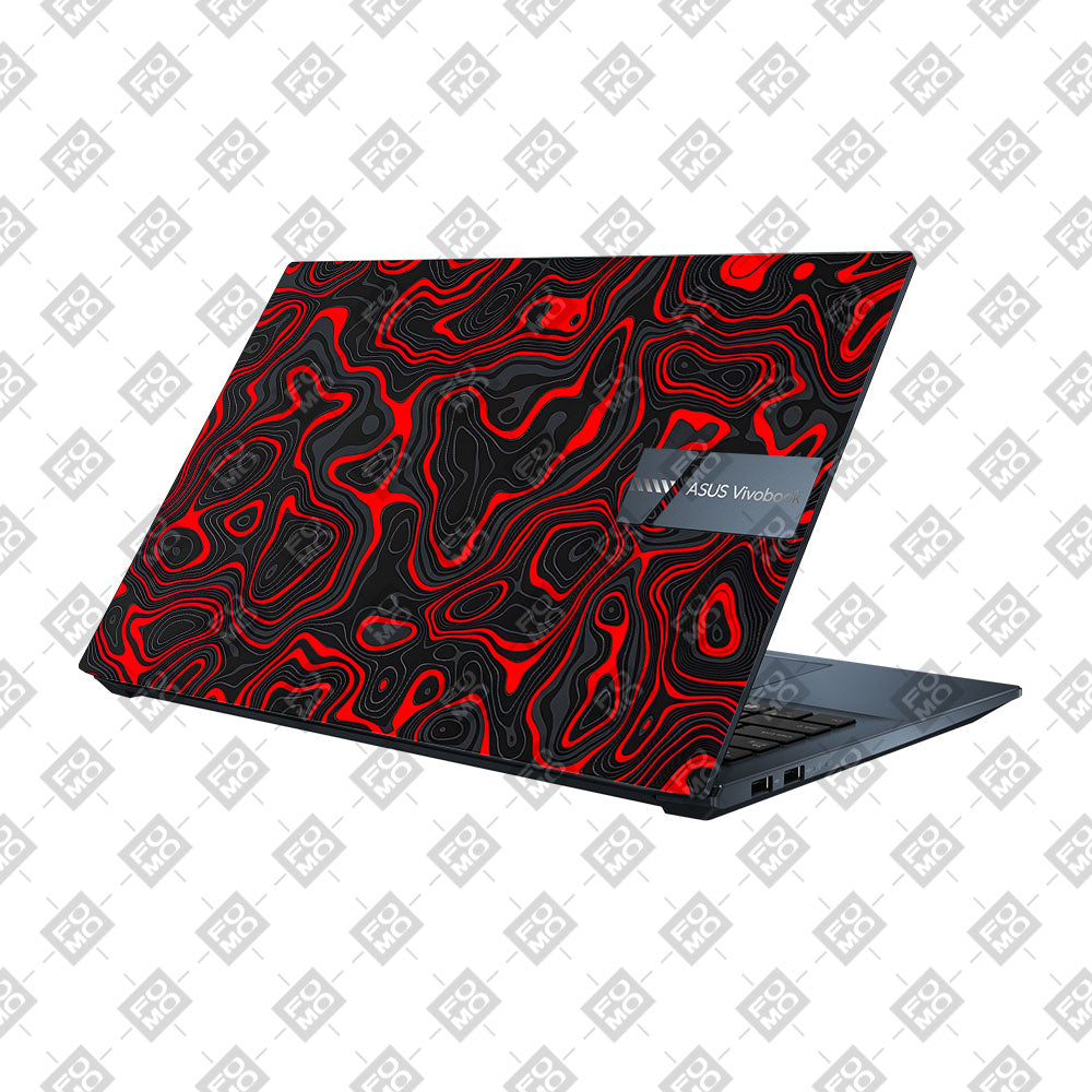 Crimson Waves Asus Vivobook Pro 15 M6500QC & M6500QH Laptop Skin