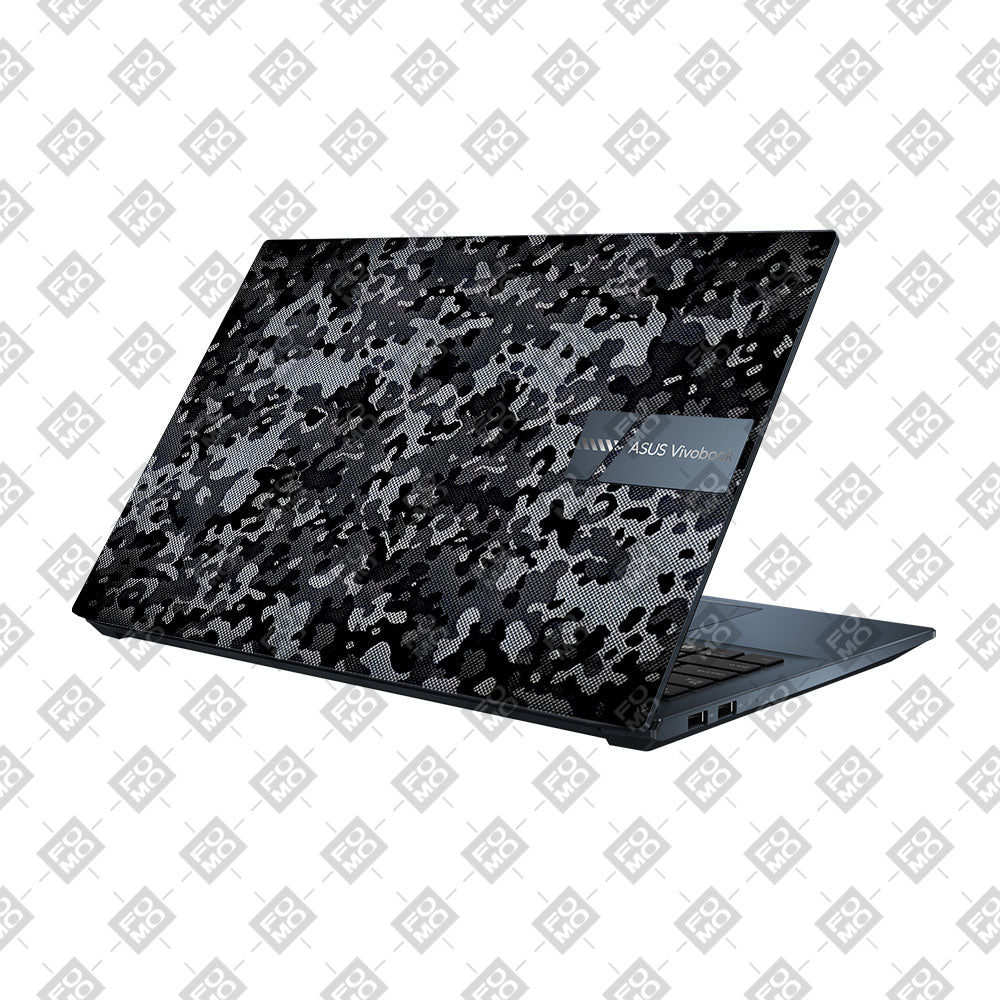 Stealth Grey Camo Asus Vivobook Pro 15 M6500QC & M6500QH Laptop Skin