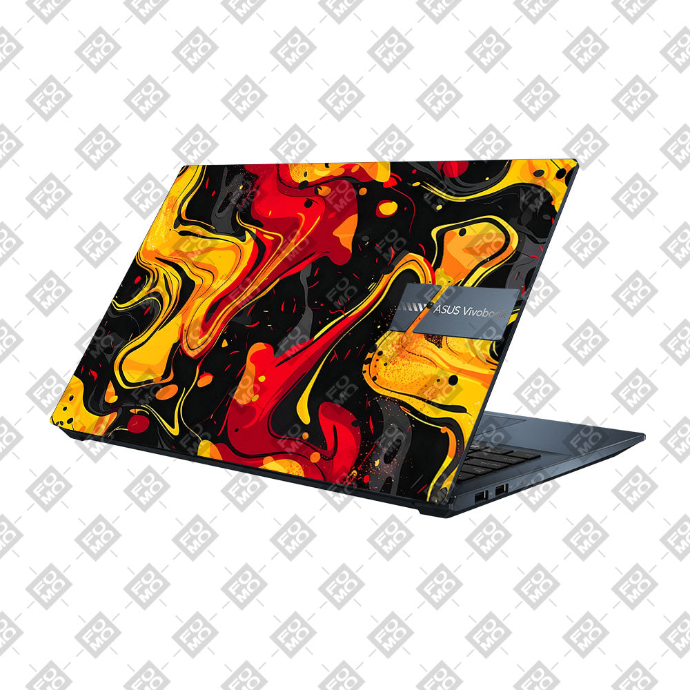 Lava Burst Asus Vivobook Pro 15 M6500QC & M6500QH Laptop Skin