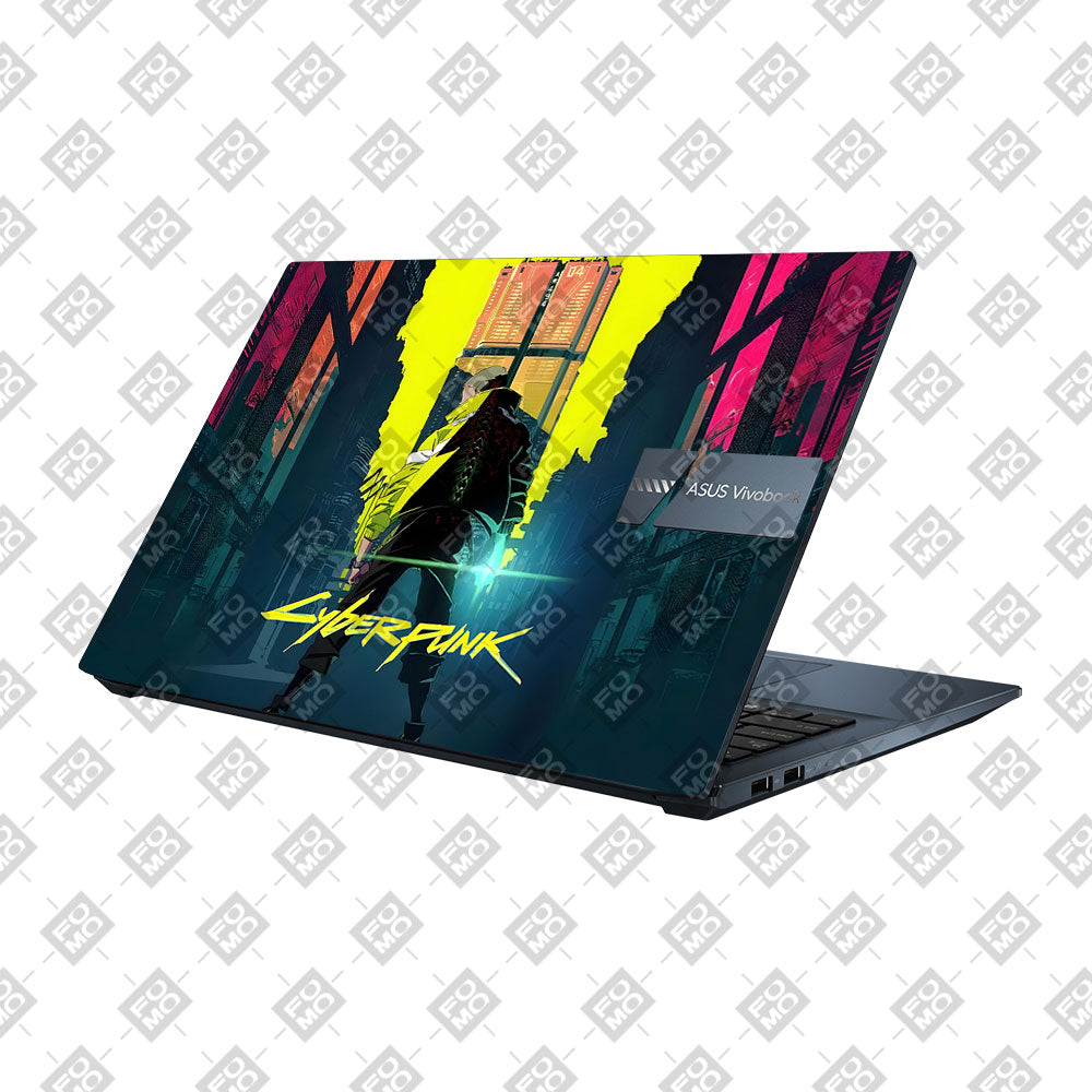 Cyberpunk Uprising Asus Vivobook Pro 15 M6500QC & M6500QH Laptop Skin