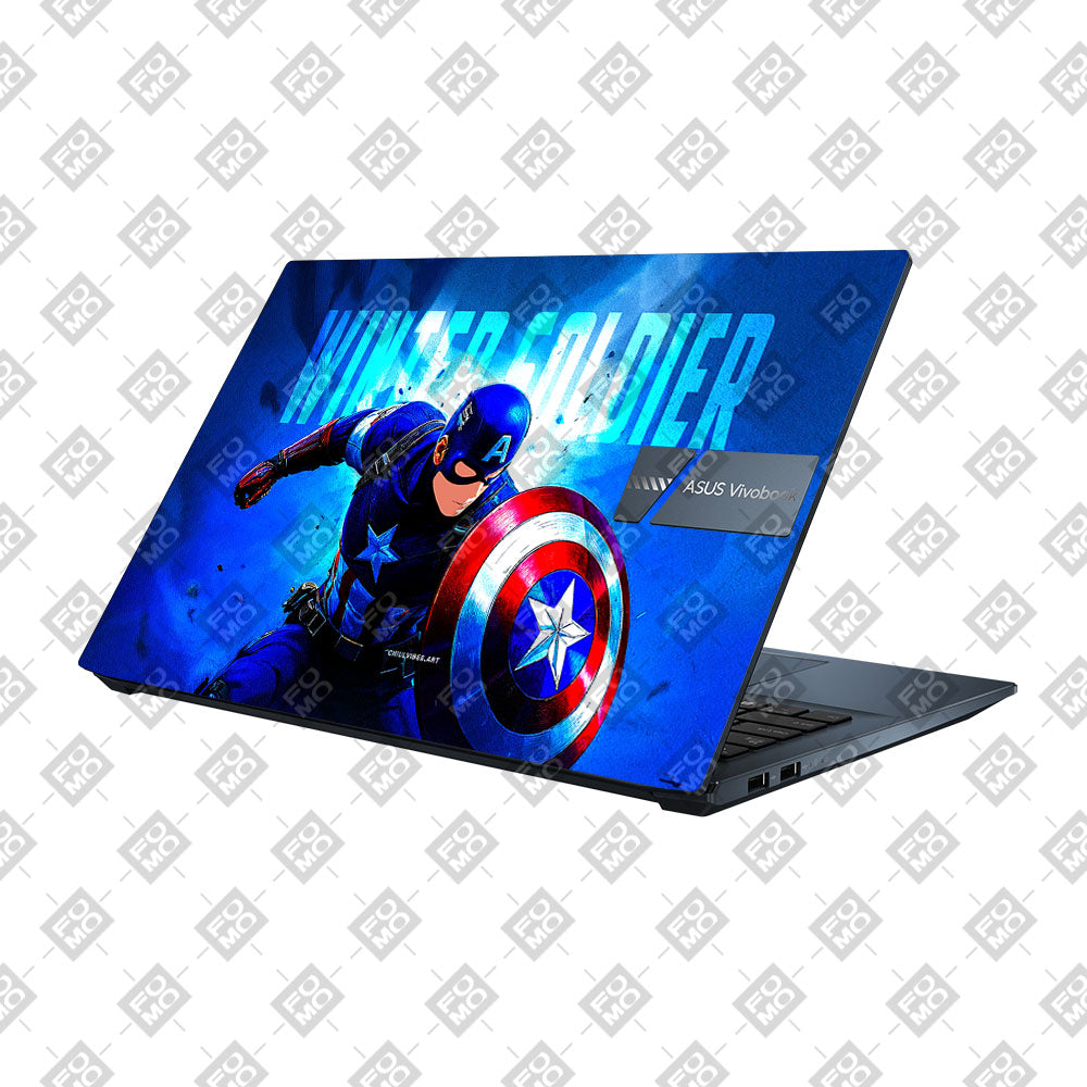 Shield of Justice Captain America Asus Vivobook Pro 15 M6500QC & M6500QH Laptop Skin