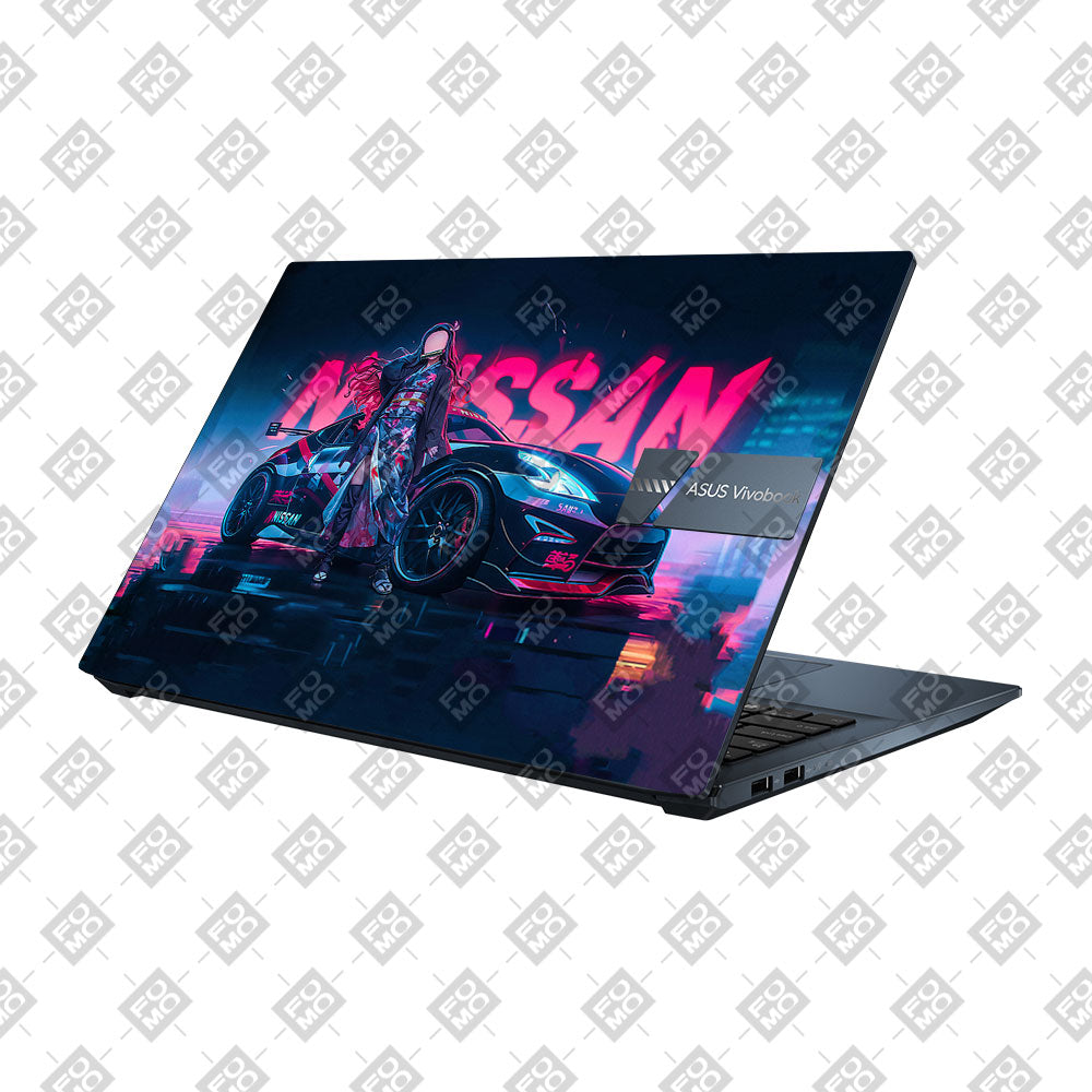 Neon Bloom Nezuko Racer Asus Vivobook Pro 15 M6500QC & M6500QH Laptop Skin