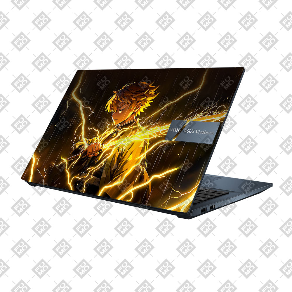 Thunder Soul Lightning Zenitsu Asus Vivobook Pro 15 M6500QC & M6500QH Laptop Skin