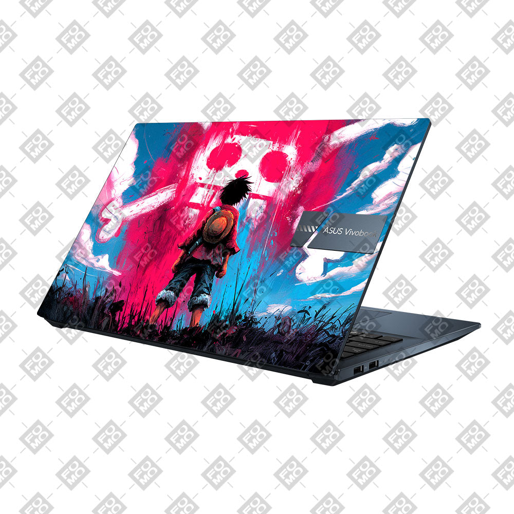 Straw Hat Graffiti One Piece Asus Vivobook Pro 15 M6500QC & M6500QH Laptop Skin