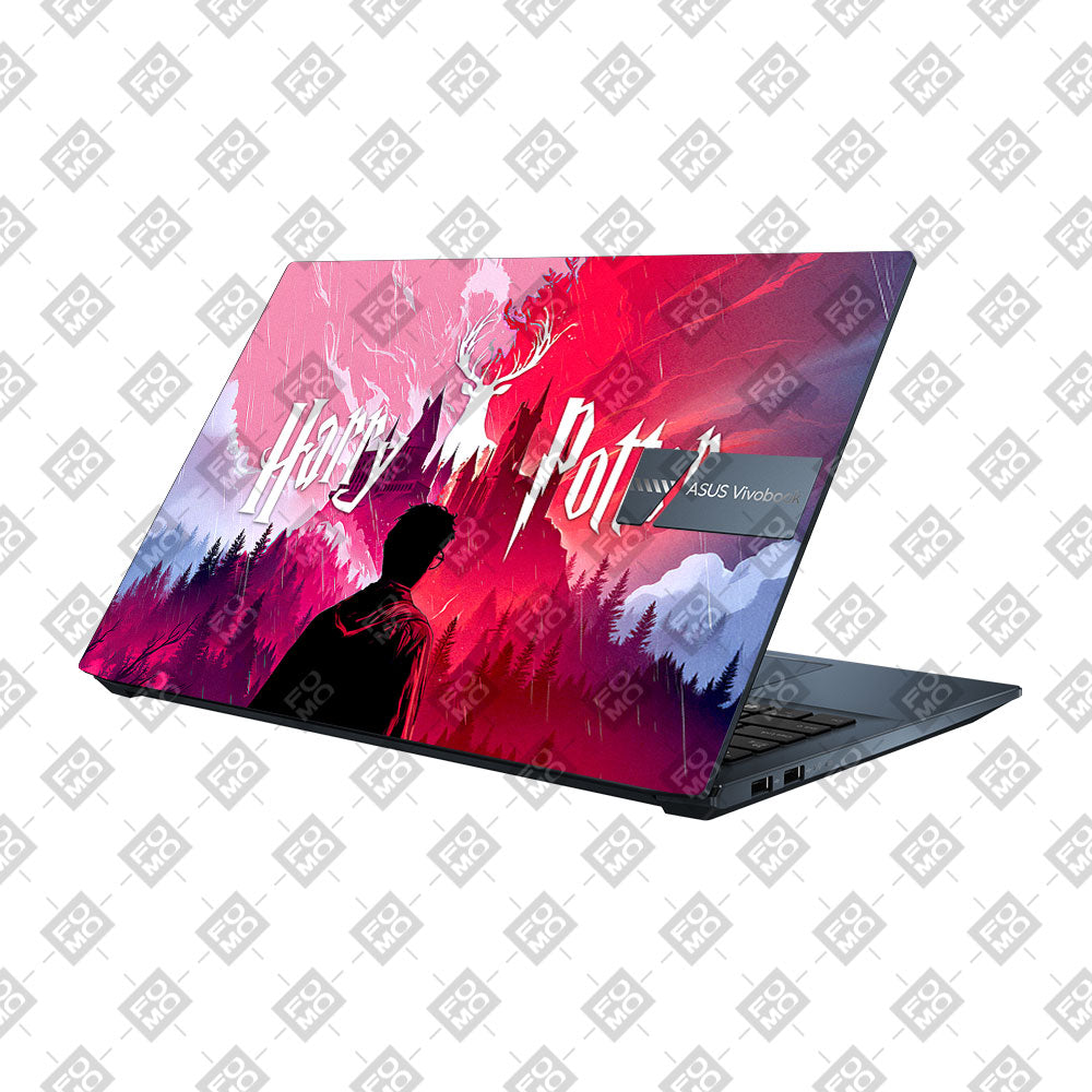 Harry Potter Magical Hogwarts Asus Vivobook Pro 15 M6500QC & M6500QH Laptop Skin