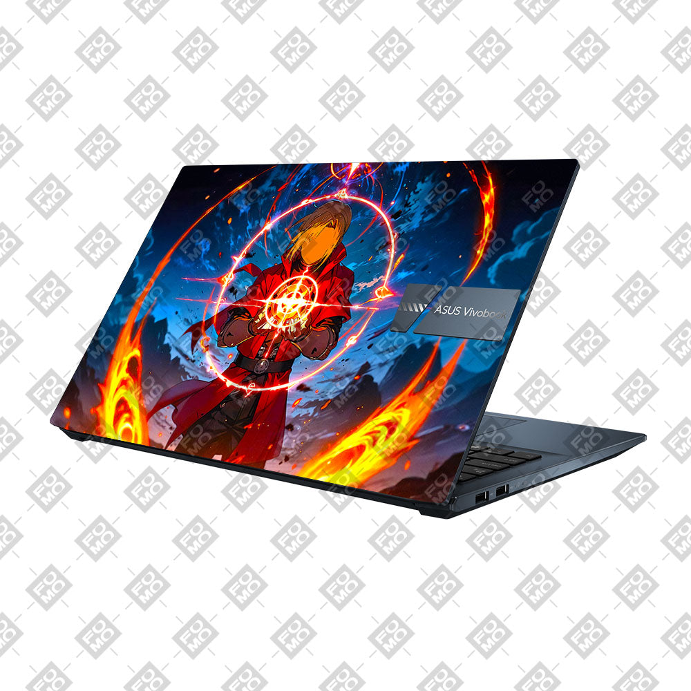 Anime Alchemist Warrior Asus Vivobook Pro 15 M6500QC & M6500QH Laptop Skin
