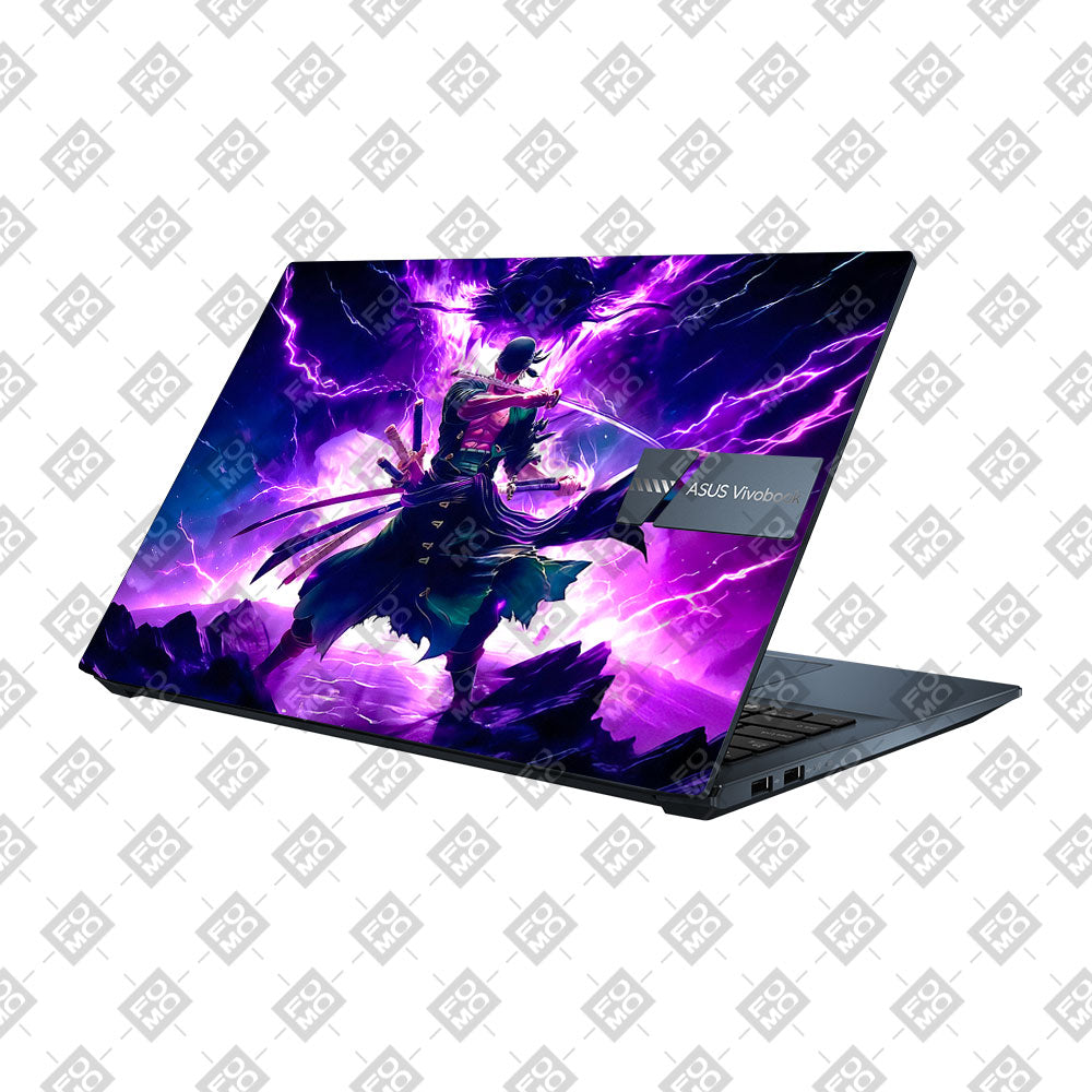 Roronoa Zoro Hell Mode Asus Vivobook Pro 15 M6500QC & M6500QH Laptop Skin